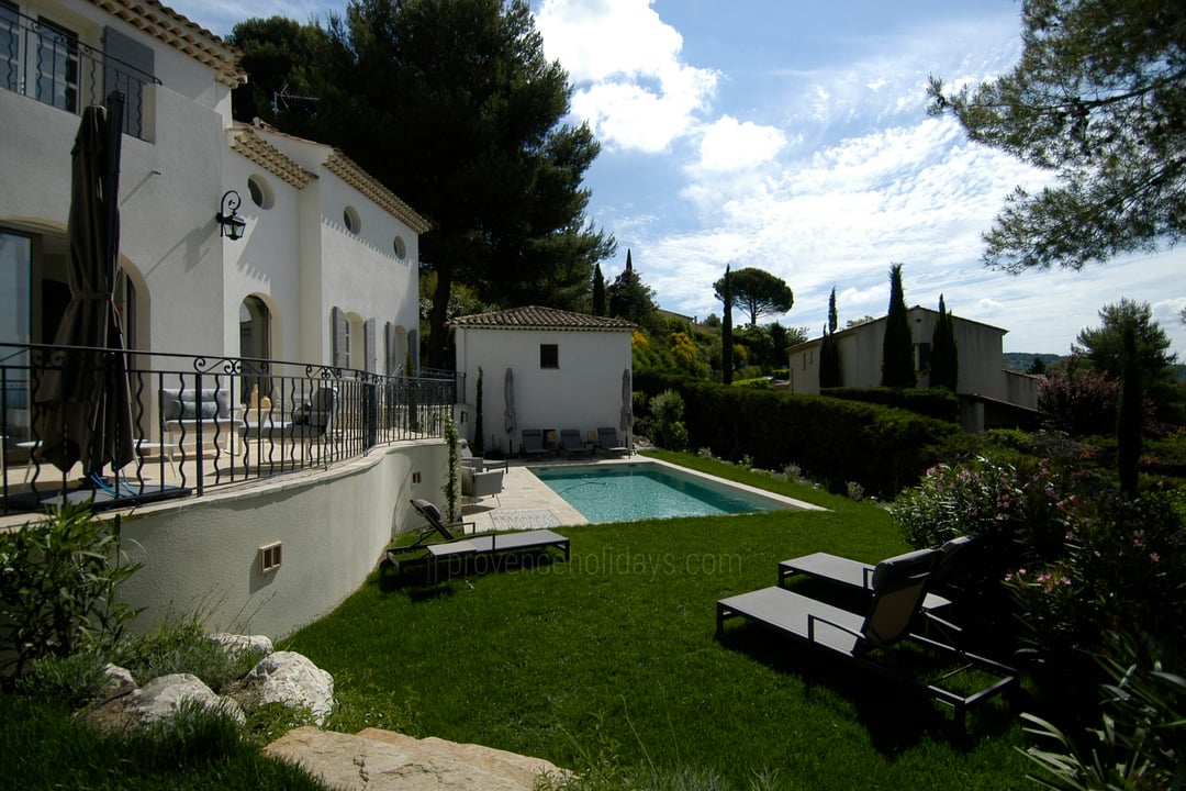 Villa élégante à vendre avec piscine privée près d'Aix-en-Provence