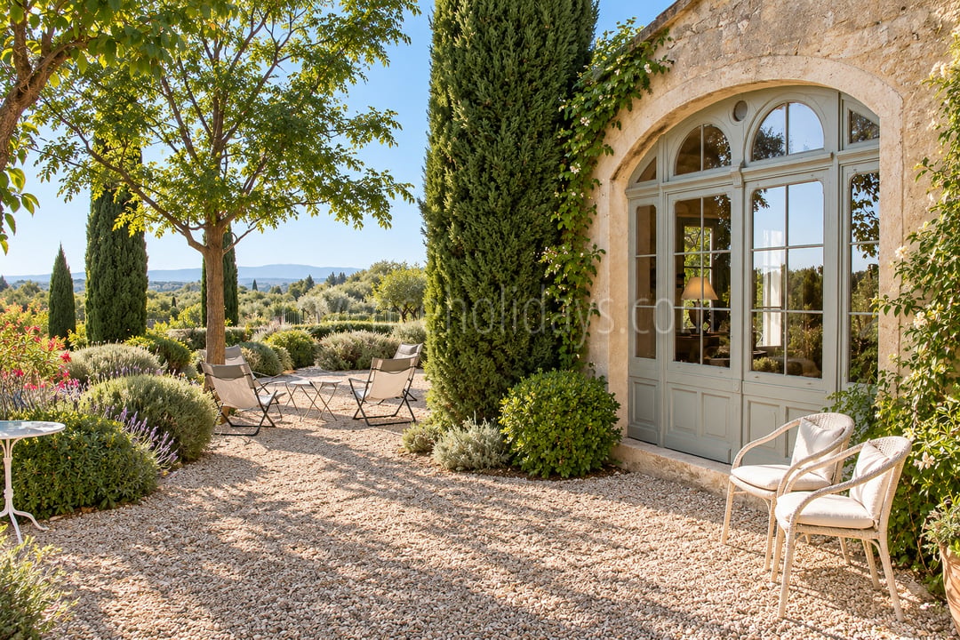 7 - Woning met een prachtig uitzicht in Aubignan: Villa: Exterior