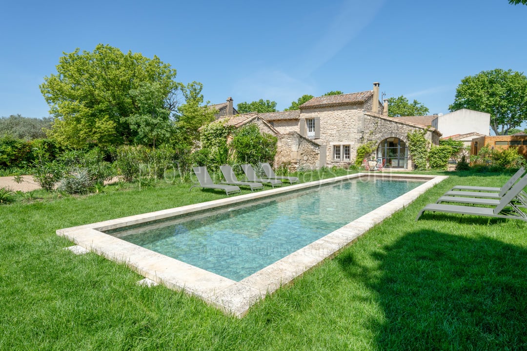 Vakantiewoning met airconditioning in Saint-Étienne-du-Grès
