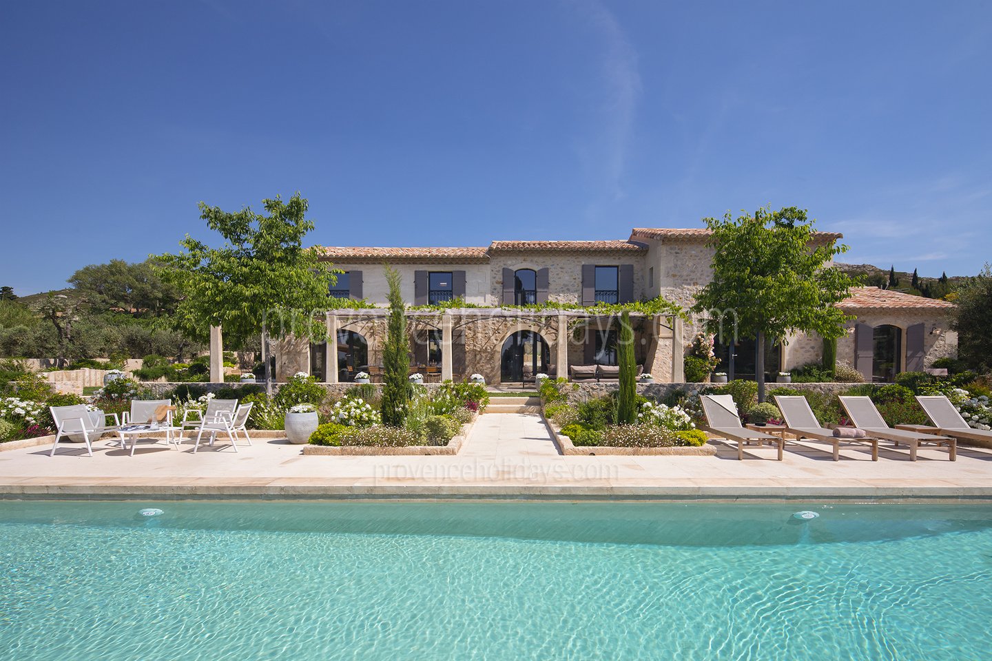 7 - Mas des Thyms: Villa: Pool
