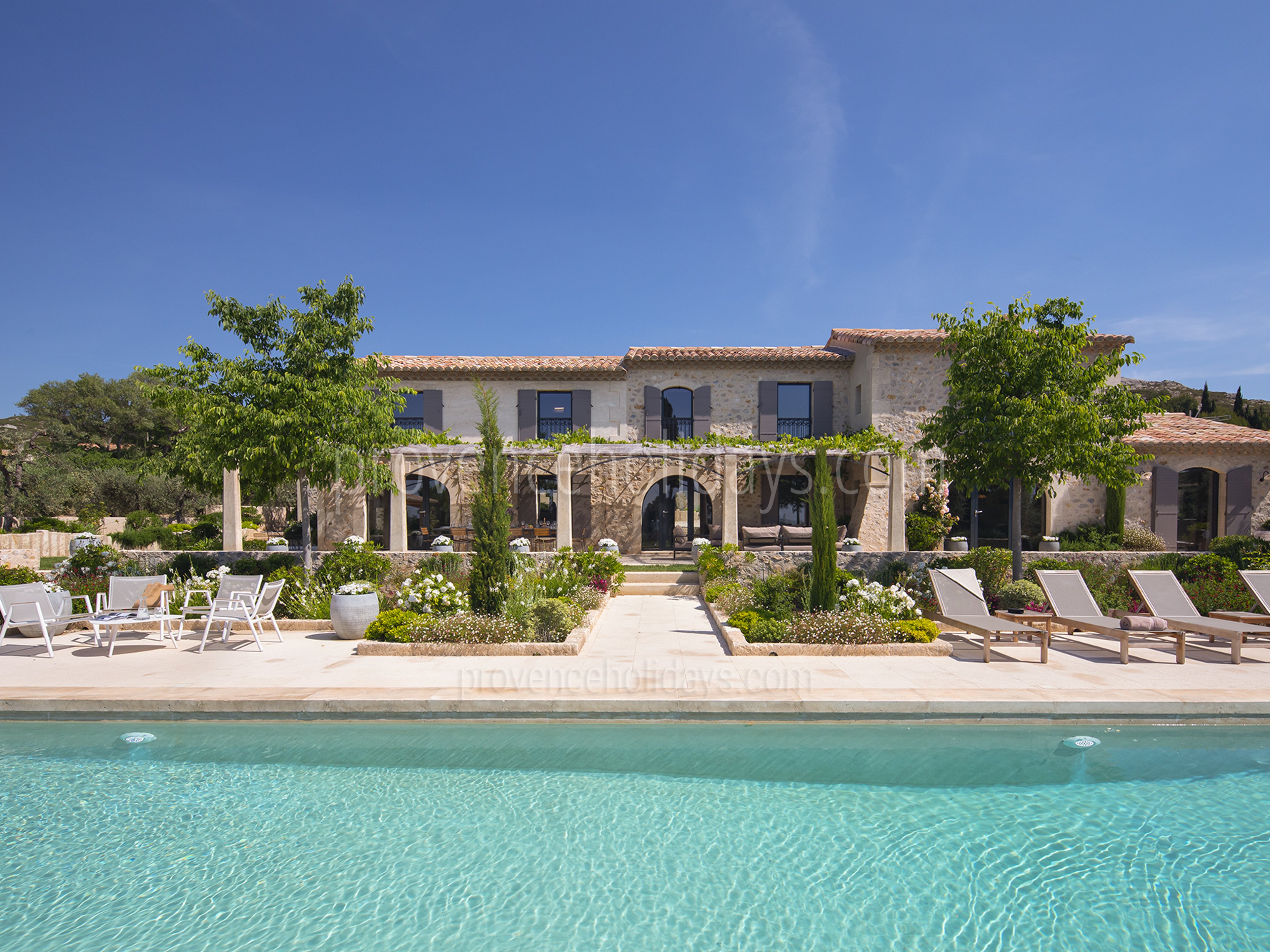 7 - Mas des Thyms: Villa: Pool