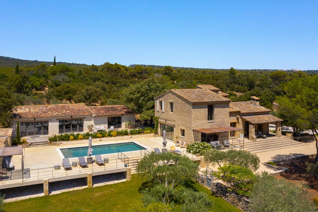 Belle villa avec vue exceptionnelle à Gordes, Luberon