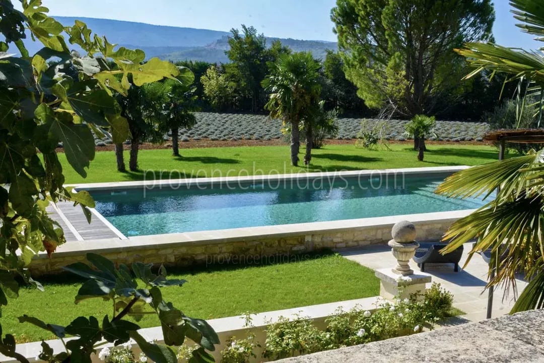 22 - Bonnieux Mas: Villa: Pool