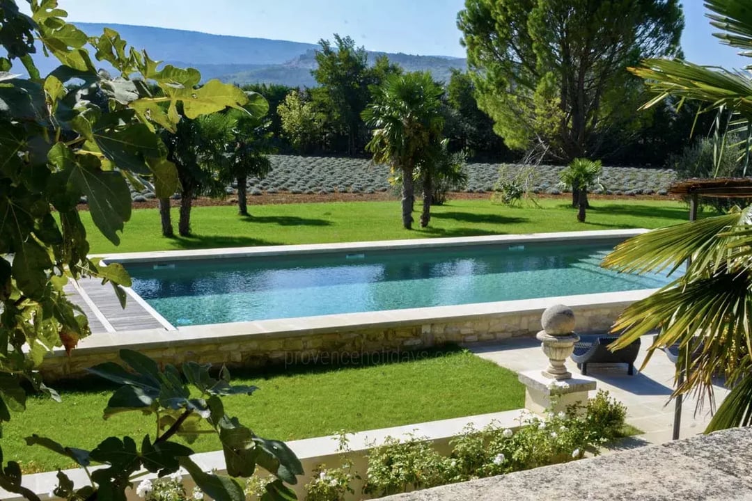 21 - Bonnieux Mas: Villa: Pool