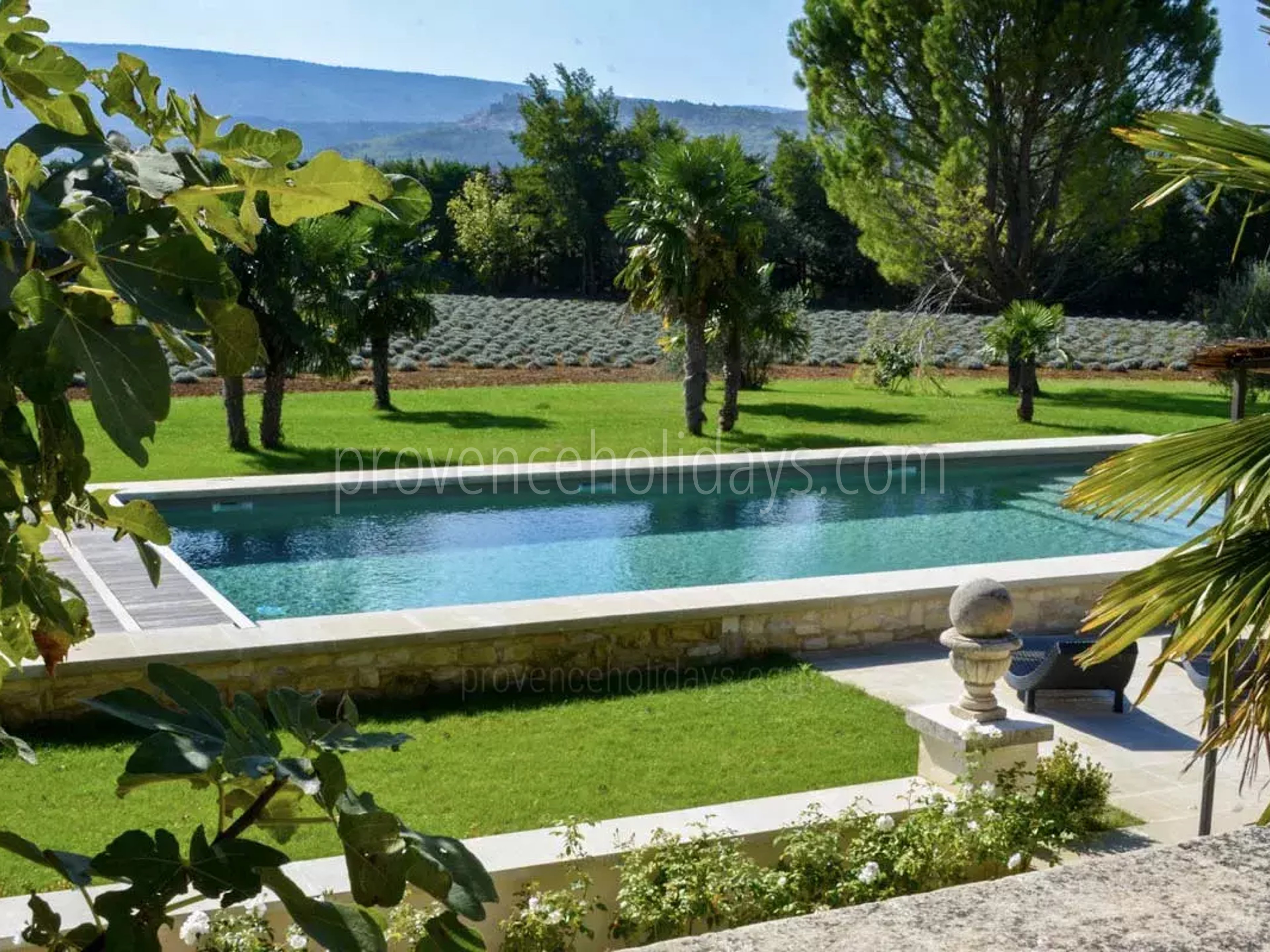 22 - Bonnieux Mas: Villa: Pool