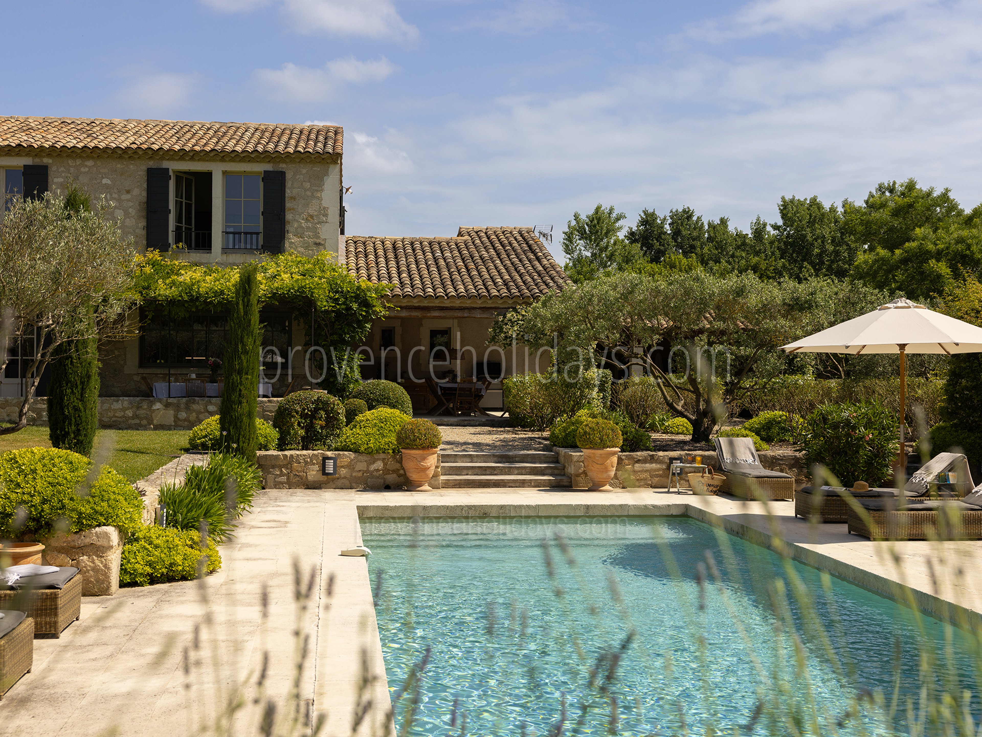 10 - Mas de Claurélie: Villa: Pool