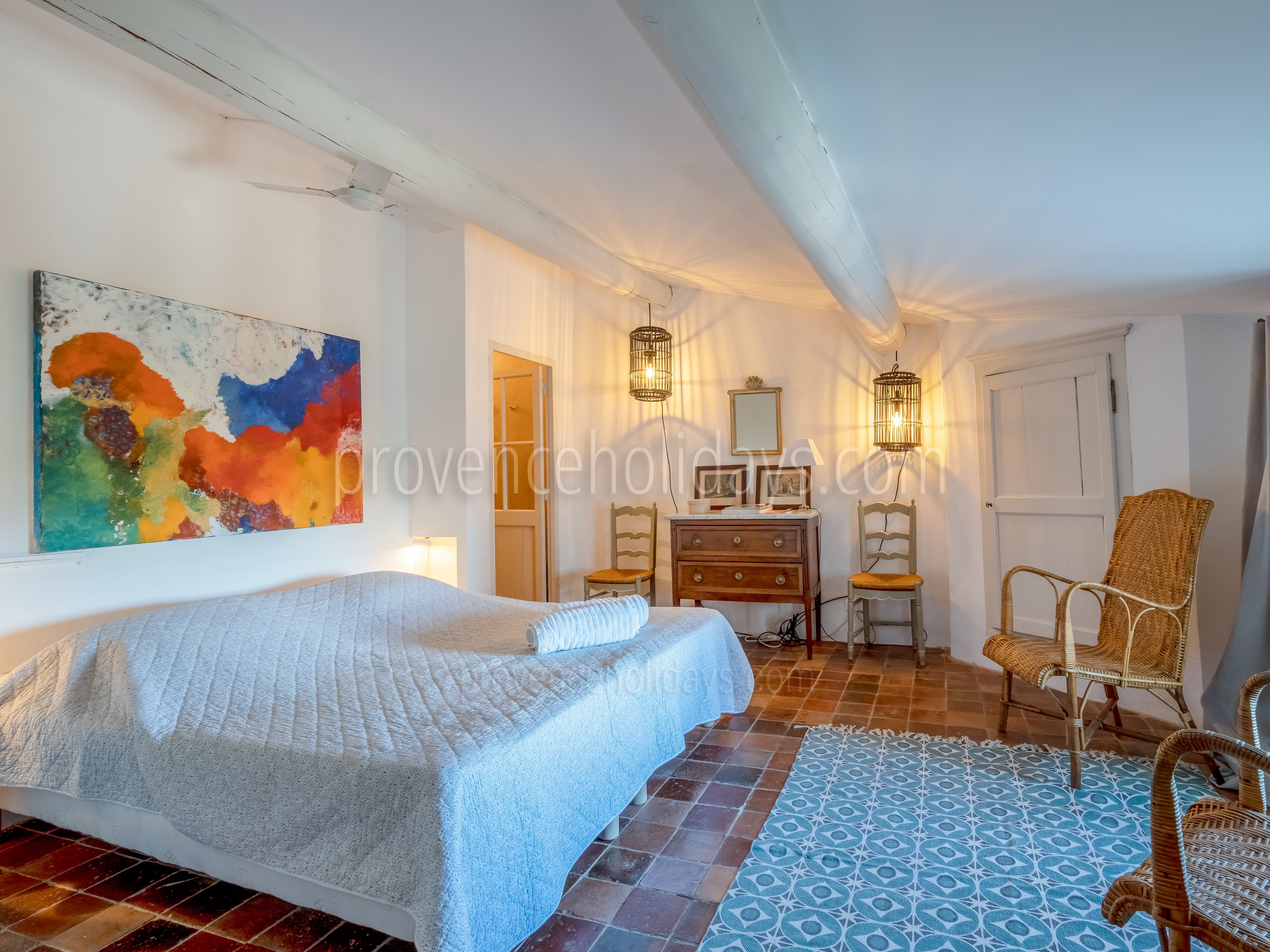 37 - Bastide des Magnans: Villa: Bedroom