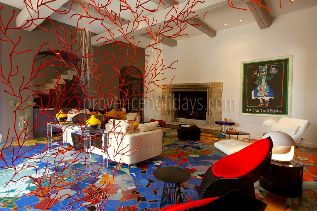 12 - Mas de l\'Artiste: Villa: Interior