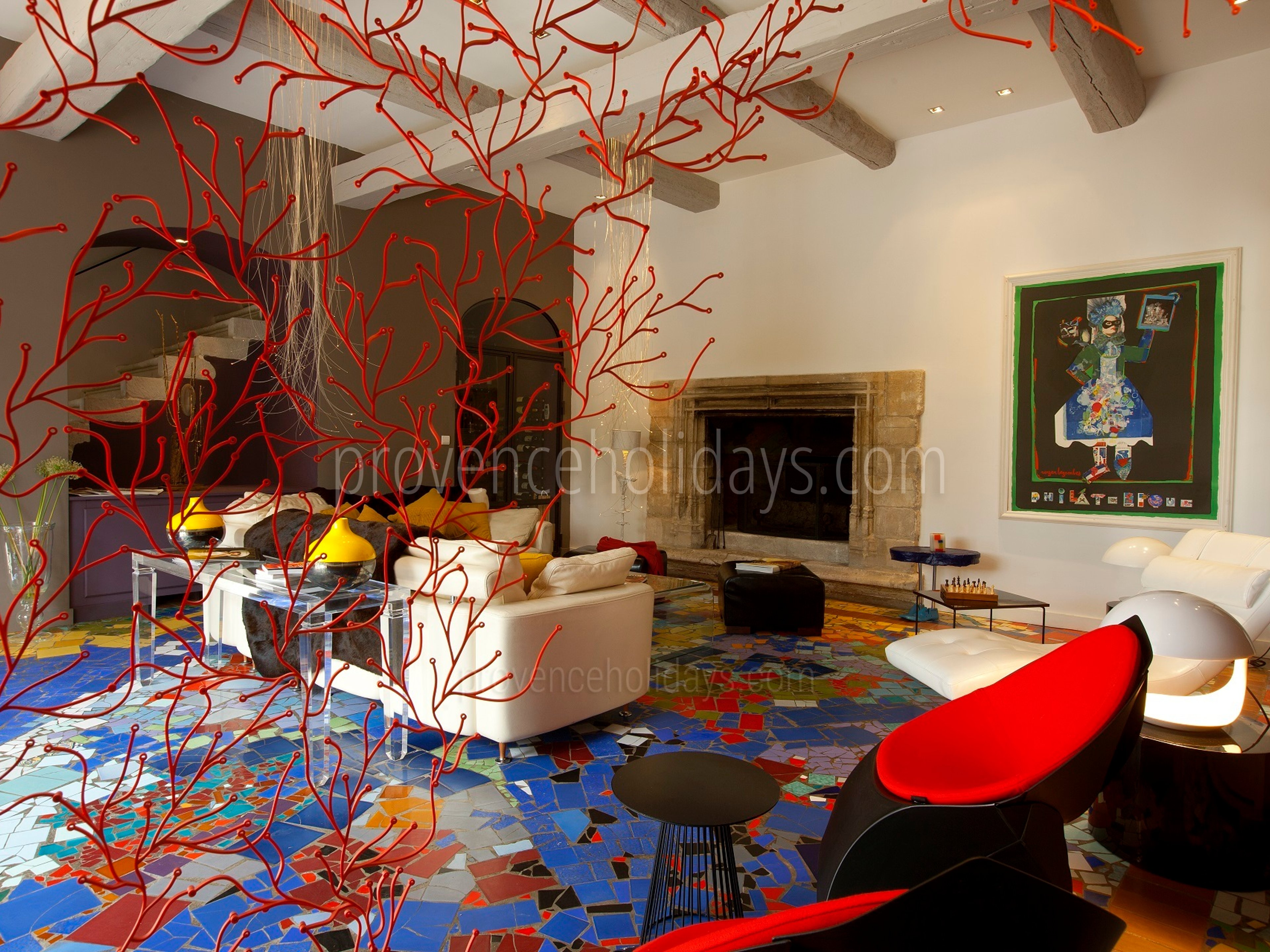 12 - Mas de l\'Artiste: Villa: Interior
