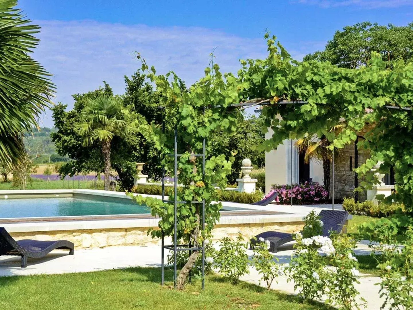 22 - Bonnieux Mas: Villa: Pool