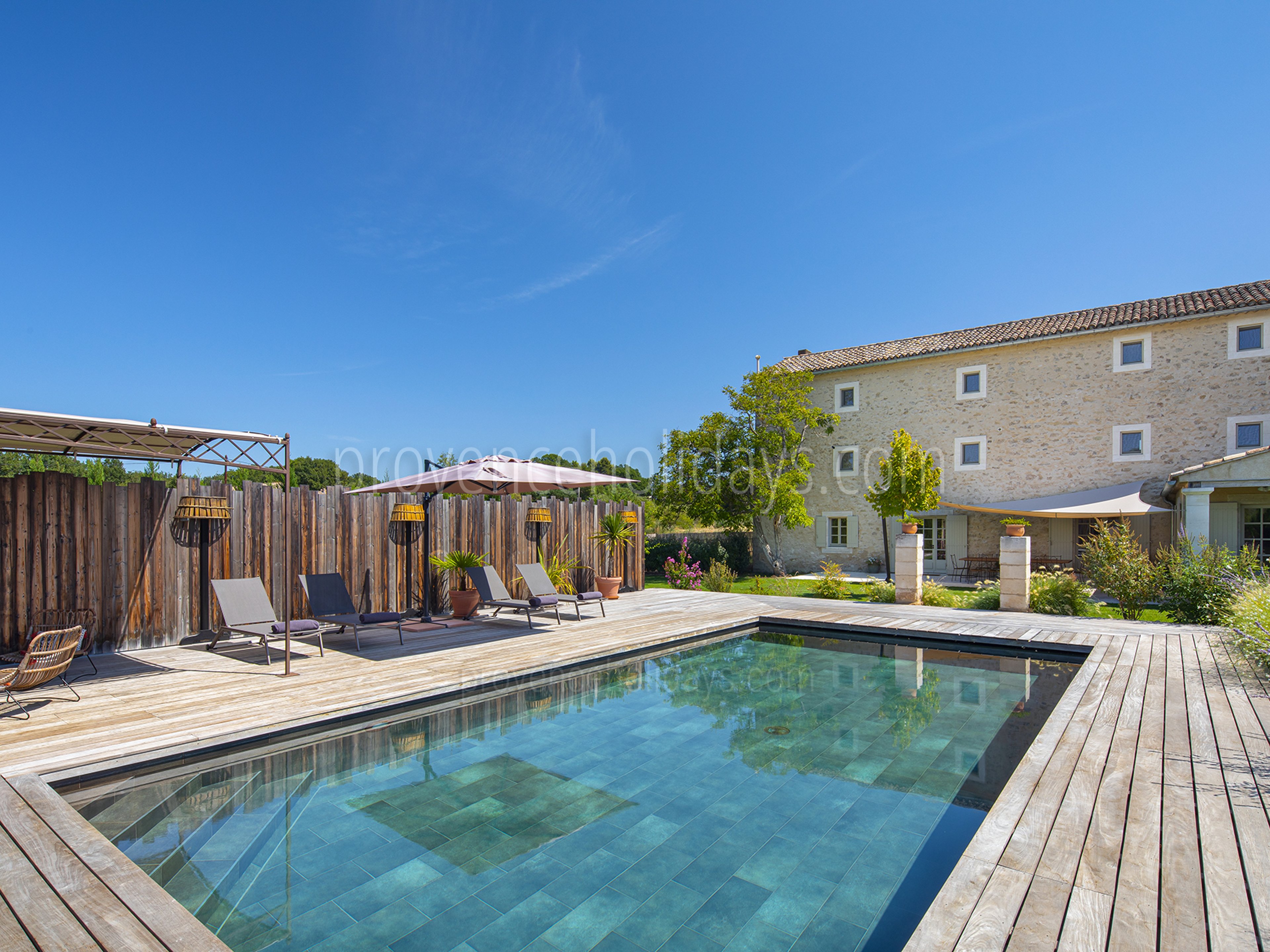 6 - Mas Robion: Villa: Pool