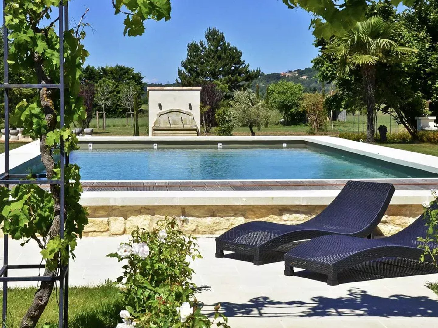 18 - Bonnieux Mas: Villa: Pool