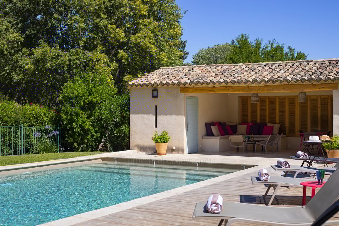 2 - Mas Saint-Rémy: Villa: Pool