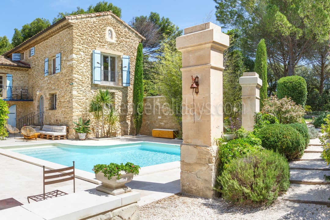 6 - Le Mas Chopin: Villa: Pool