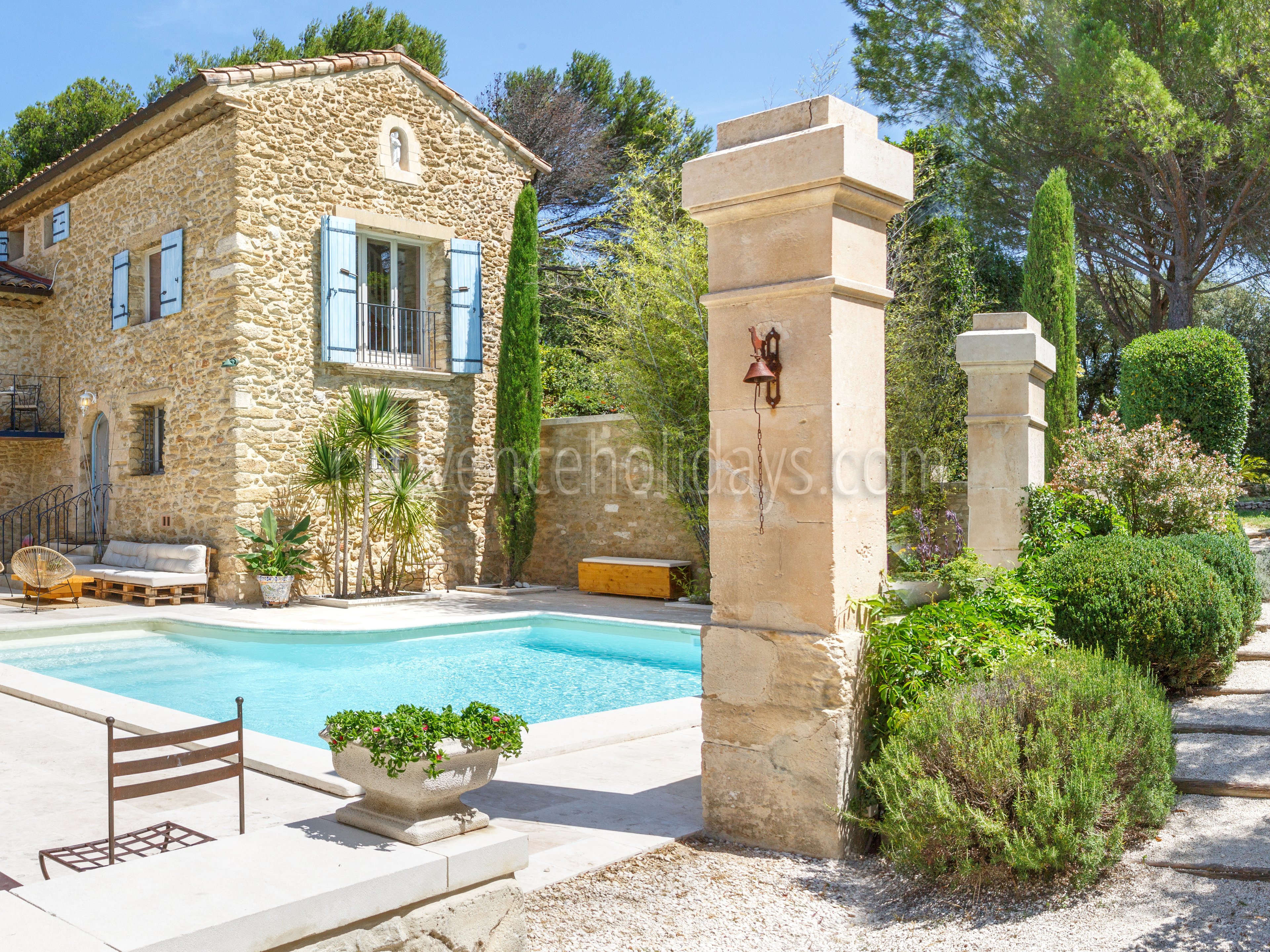6 - Le Mas Chopin: Villa: Pool