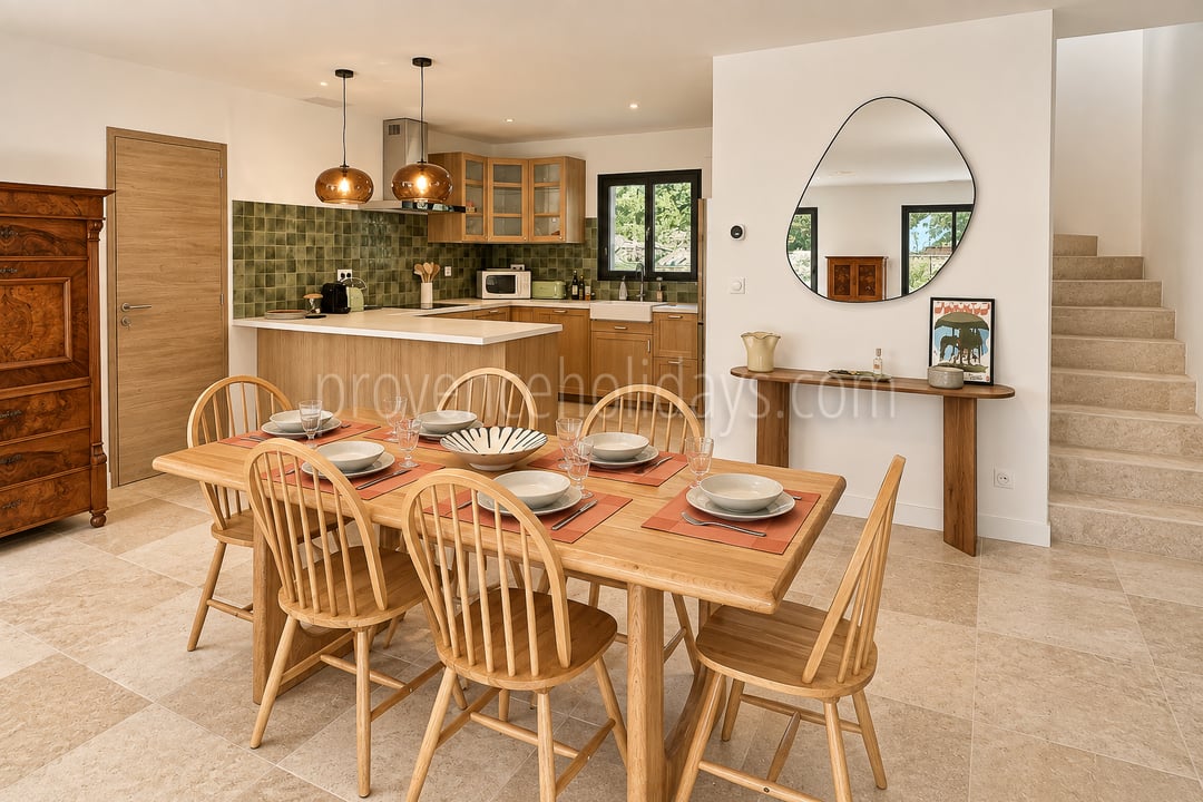 5 - Maison contemporaine à Ménerbes: Villa: Interior