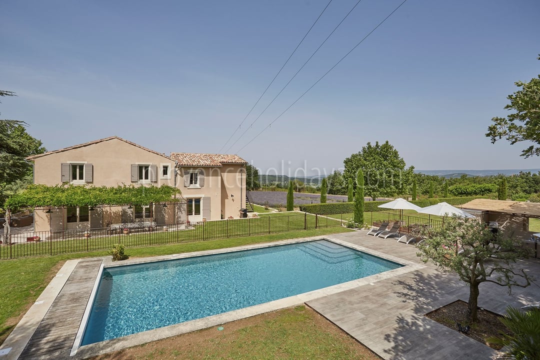 5 - L’Orée des Lavandes: Villa: Pool