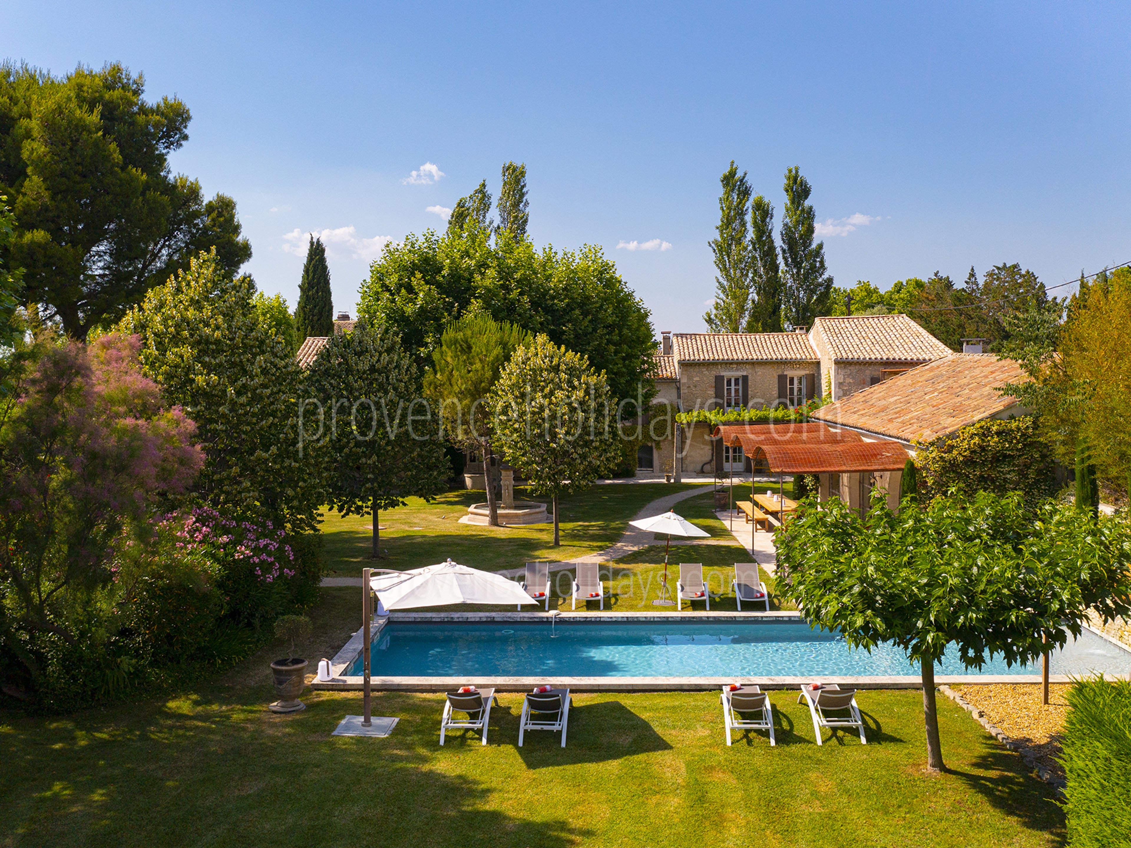 4 - Les Oliviers: Villa: Pool - Heated pool 5x15m