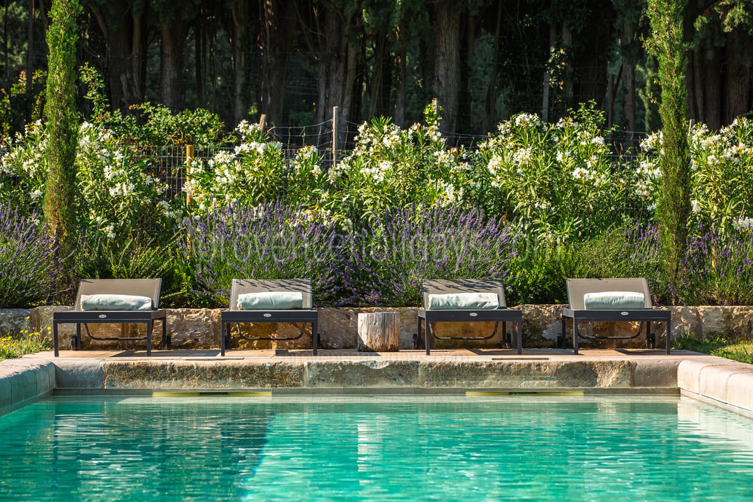 2 - Mas des Lumières: Villa: Pool