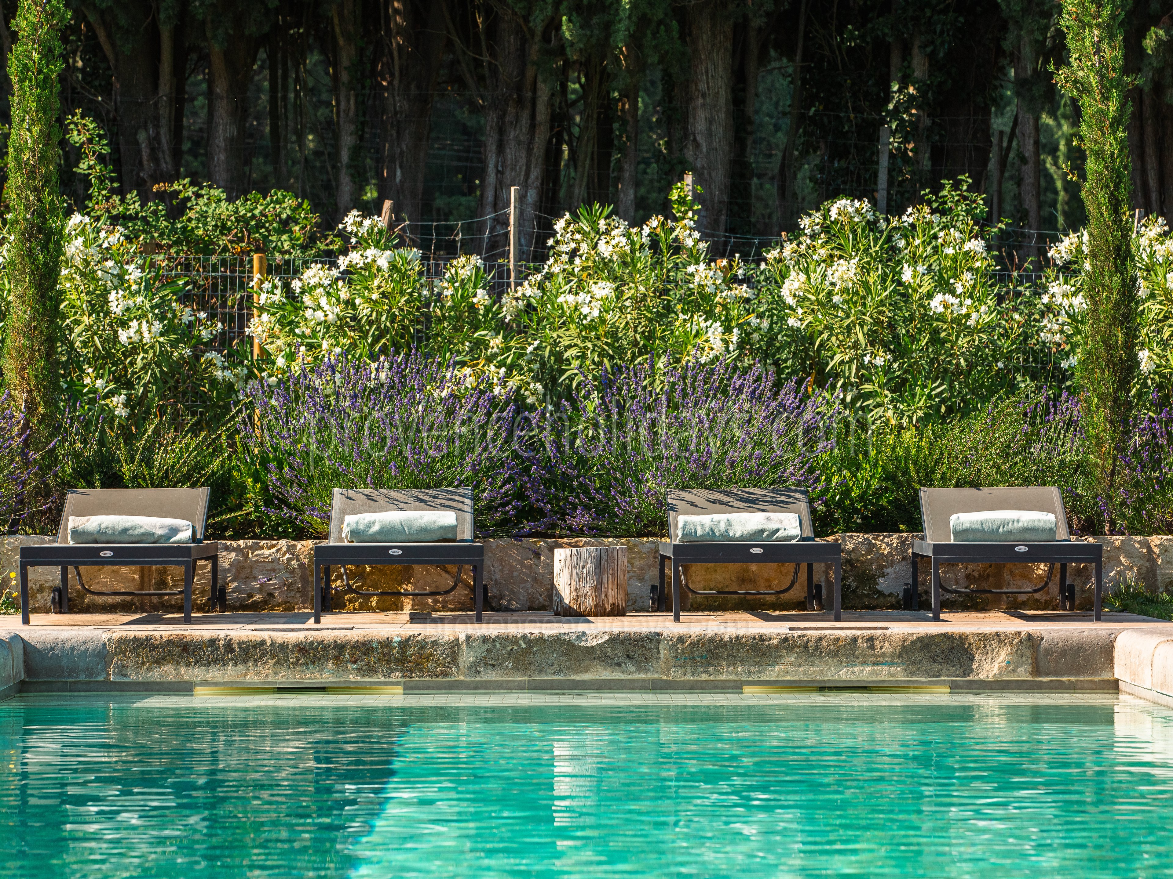 2 - Mas des Lumières: Villa: Pool