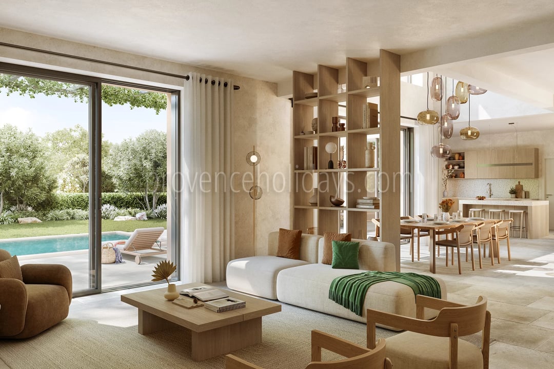 New Provençal mas with pool in Saint-Rémy-de-Provence - Interior