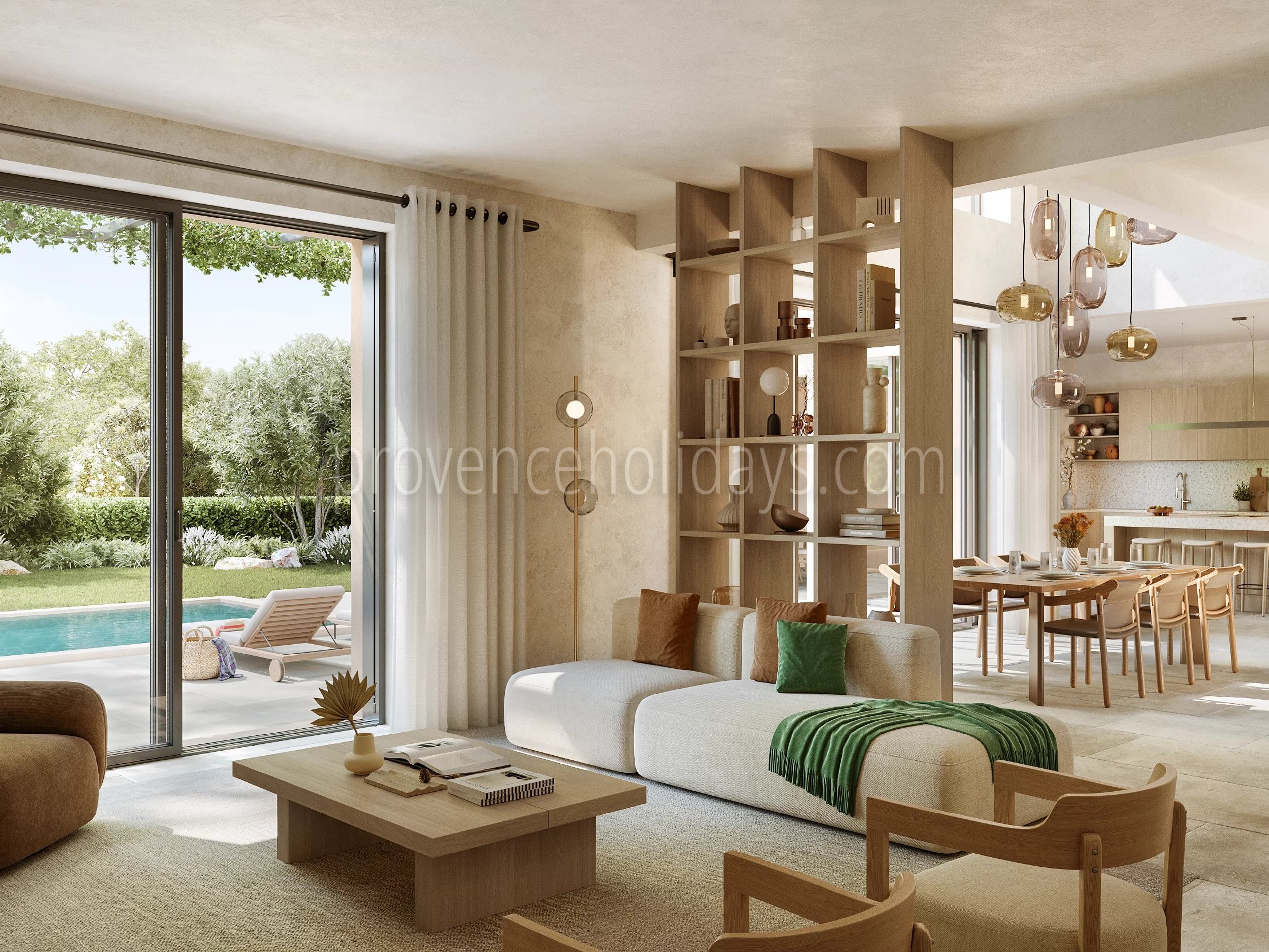 3 - Contemporary mas in Saint-Rémy-de-Provence: Villa: Interior