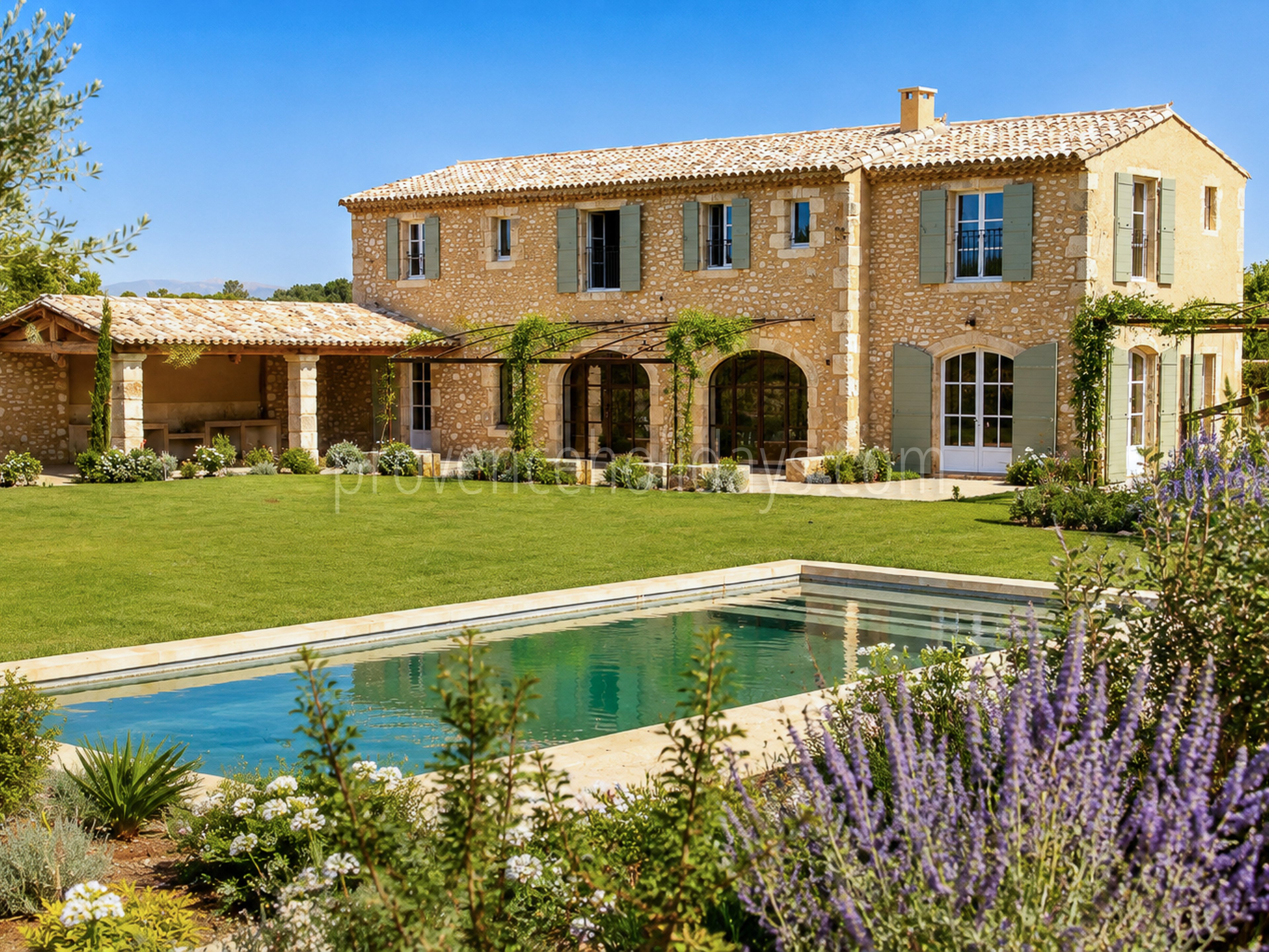 3 - Mas provençal à Eygalières: Villa: Exterior