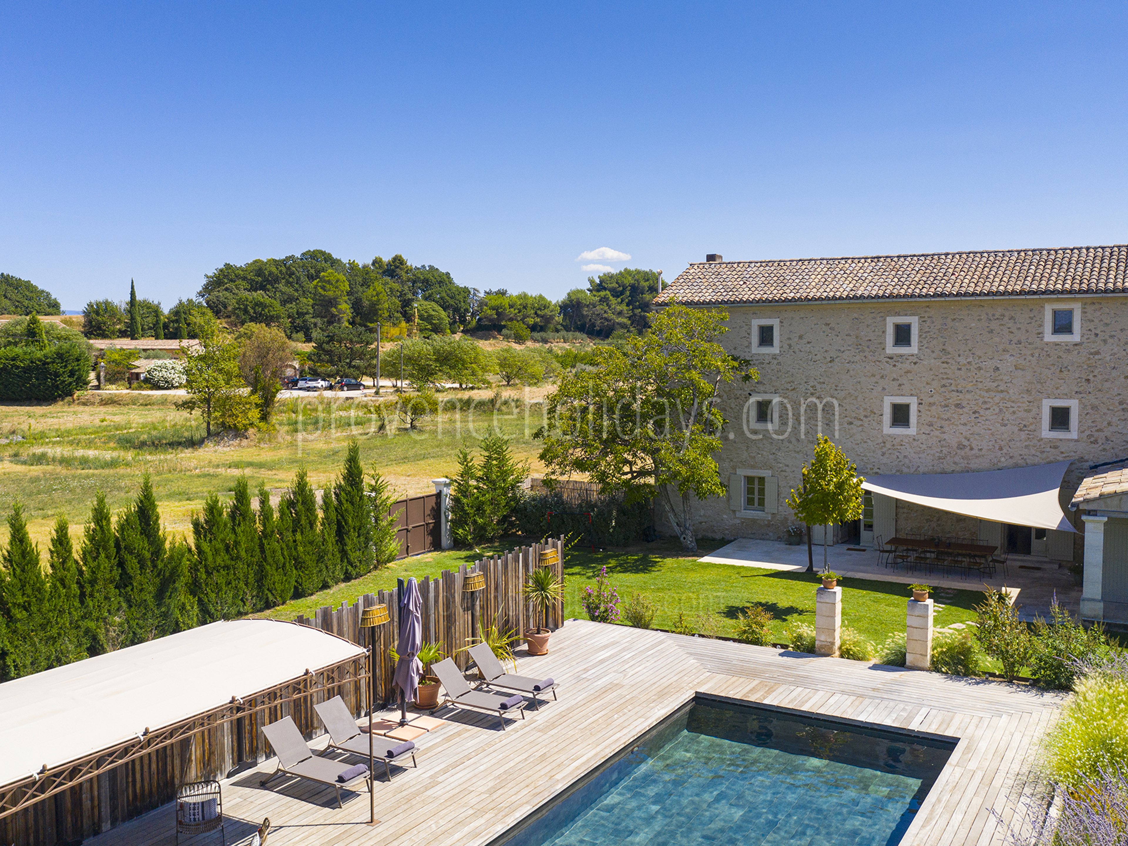 43 - Mas Robion: Villa: Pool