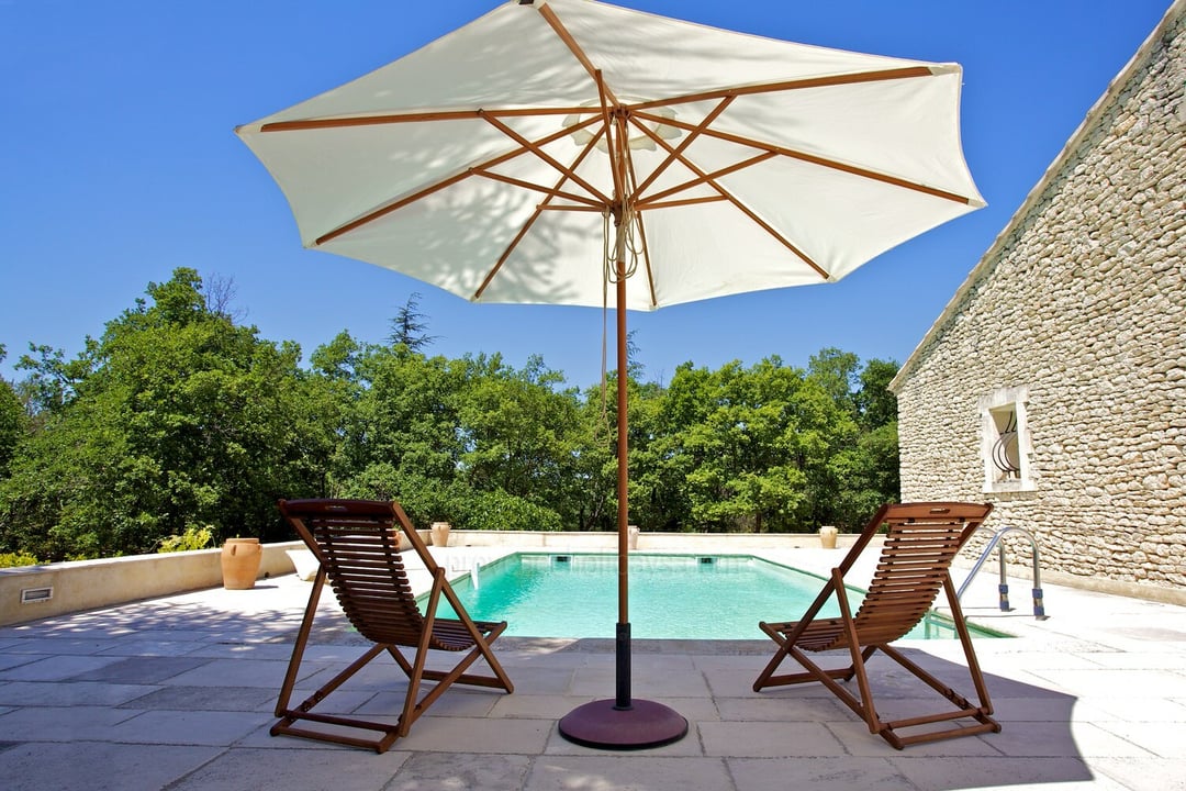 Villa provençale avec piscine près de Lacoste - Piscine