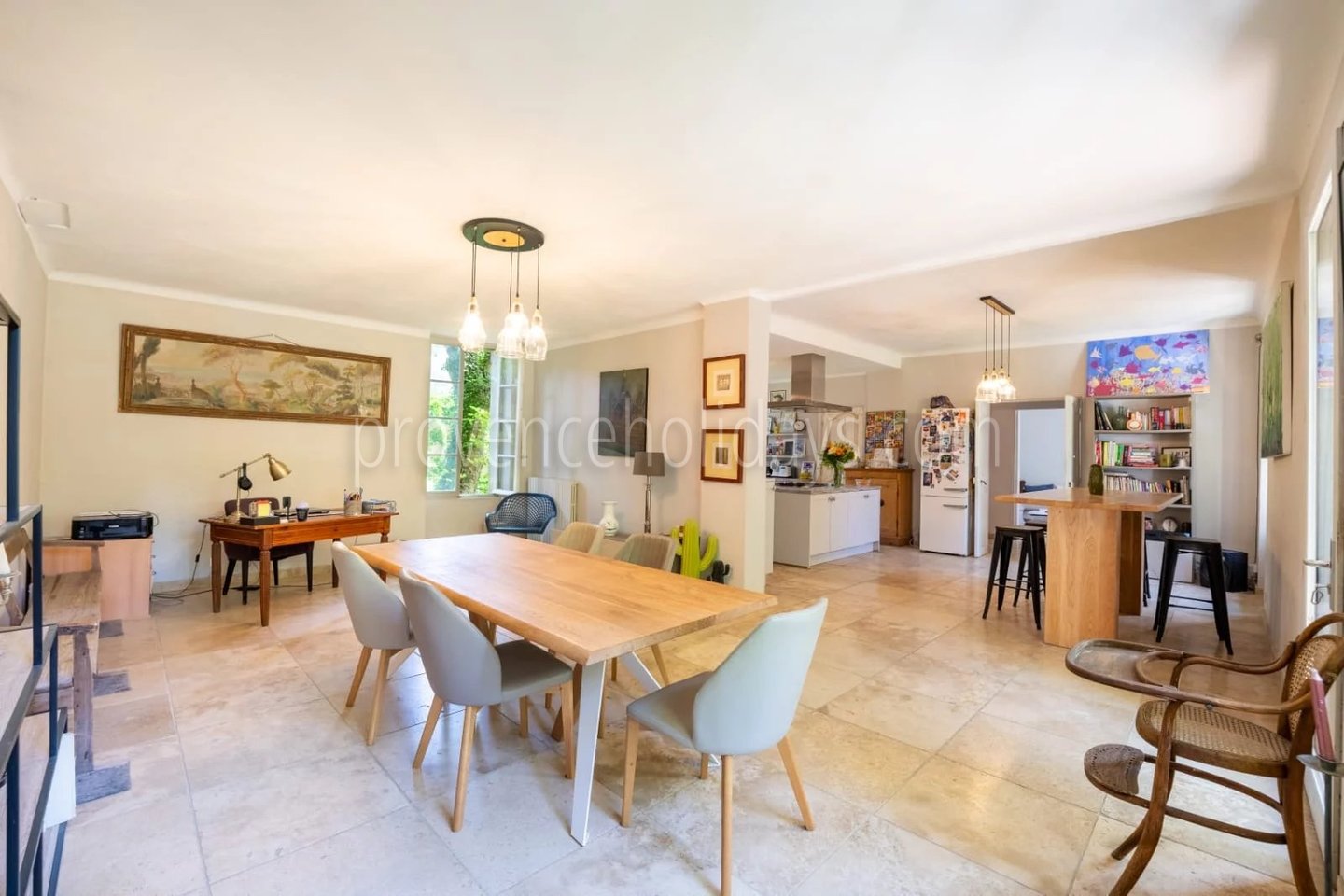 9 - Stone bastide in Ansouis: Villa: Interior