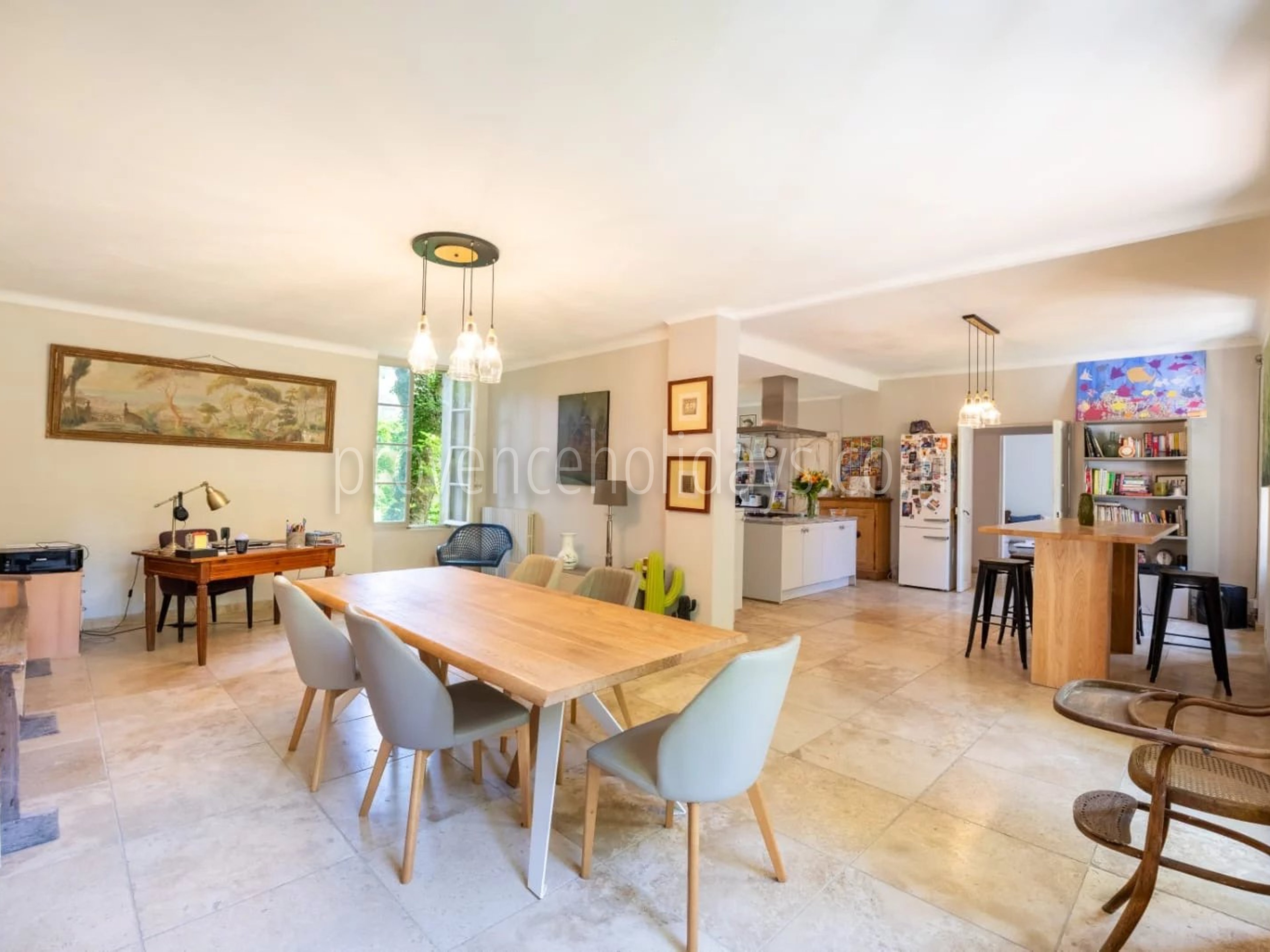 9 - Stone bastide in Ansouis: Villa: Interior