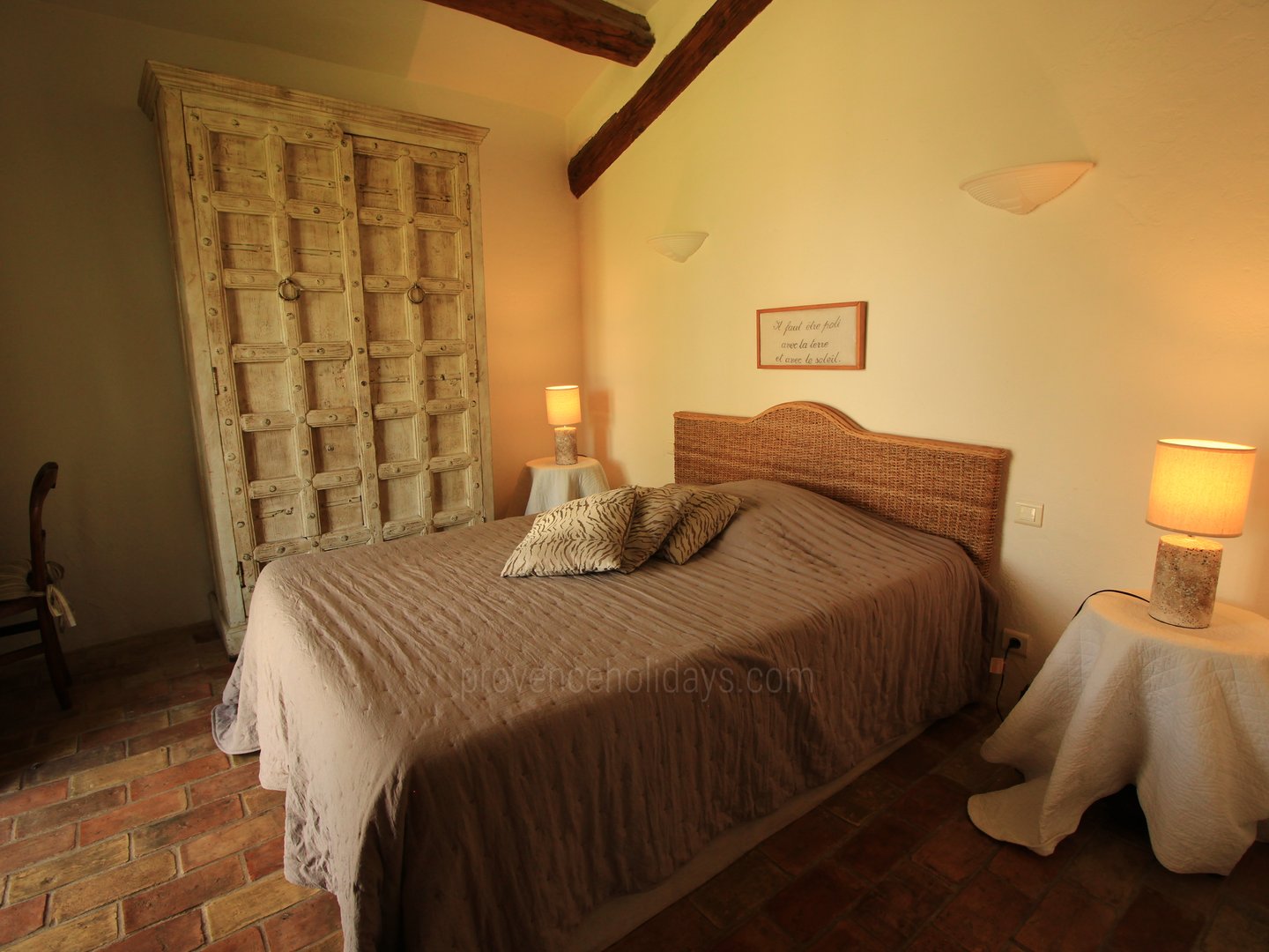 36 - Le Mas de la Combe: Villa: Bedroom