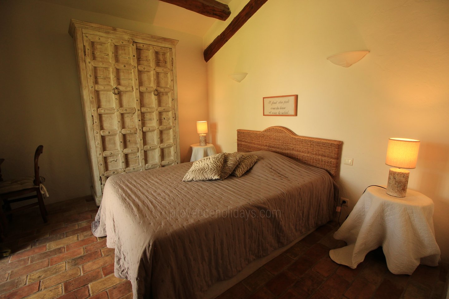 36 - Le Mas de la Combe: Villa: Bedroom