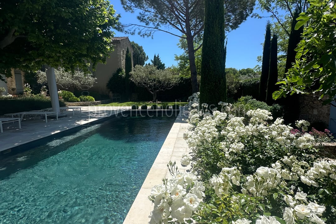 48 - L\'Écrin de Lagnes: Villa: Pool