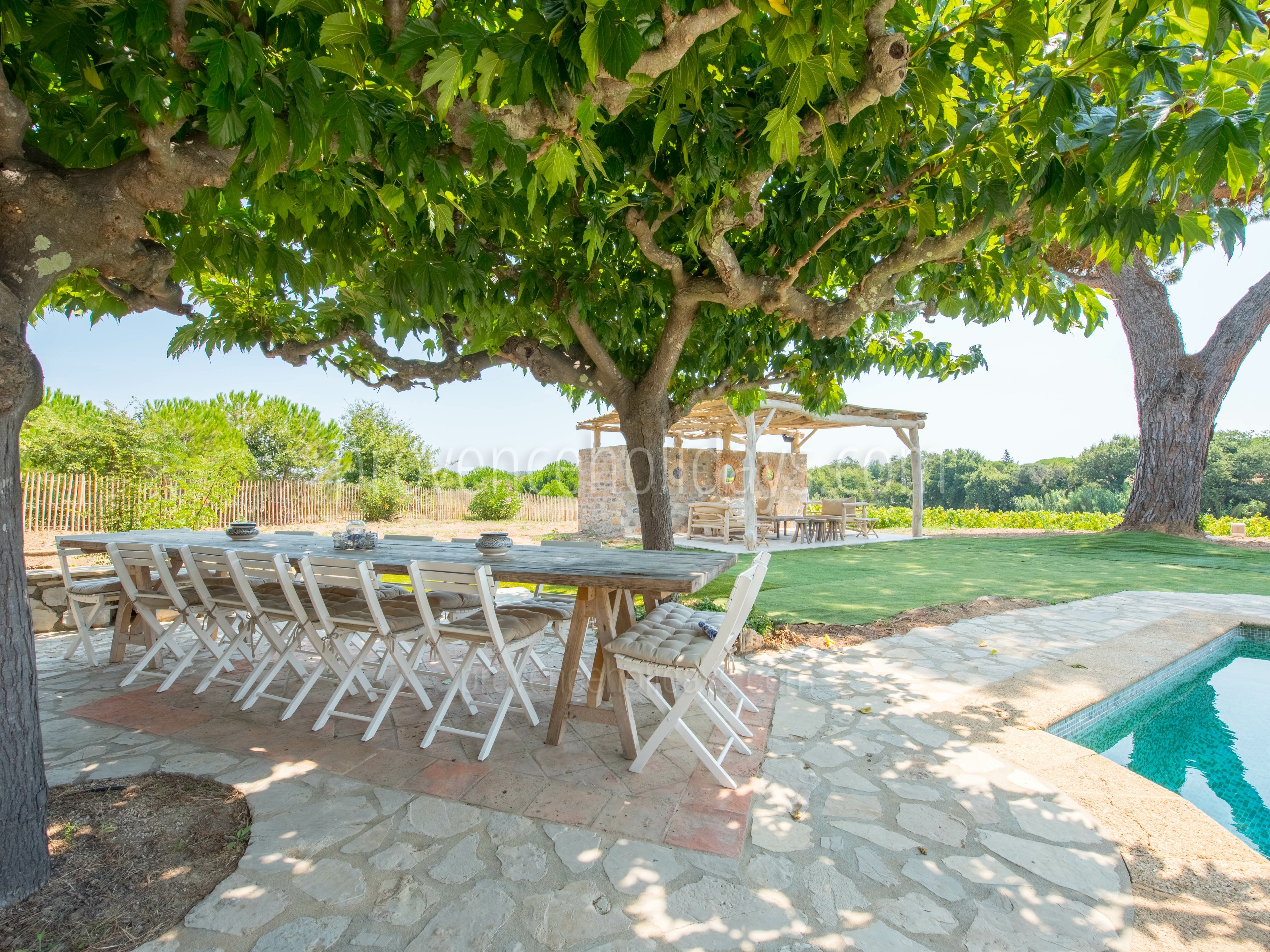 8 - Mas Spinelle: Villa: Pool