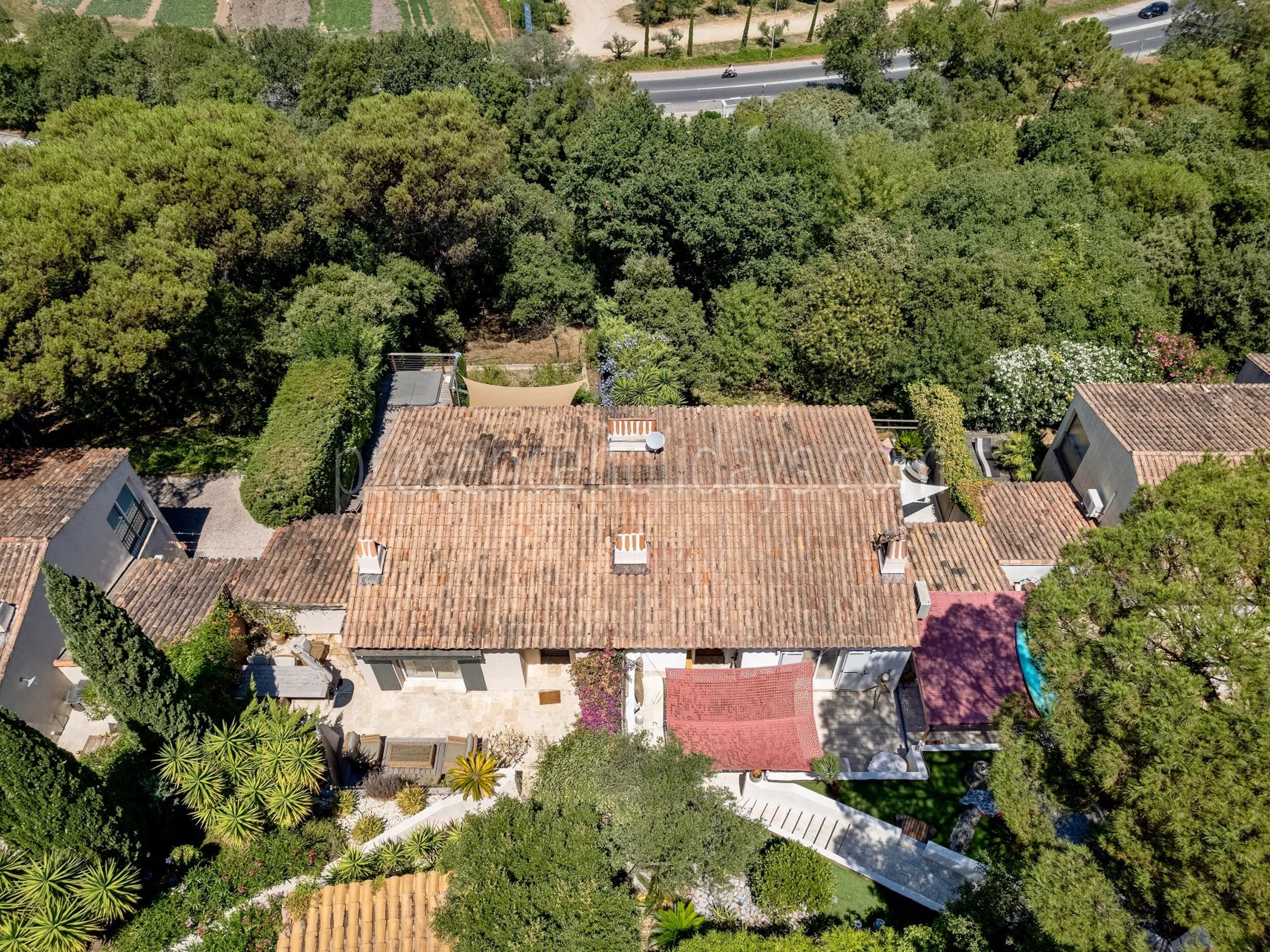 6 - Quiet house in Gassin: Villa: Exterior