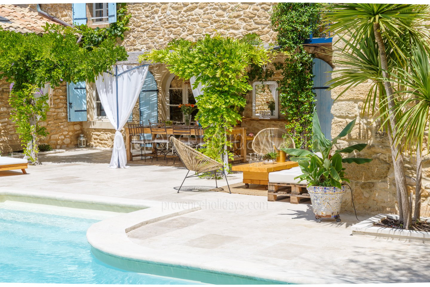5 - Le Mas Chopin: Villa: Pool