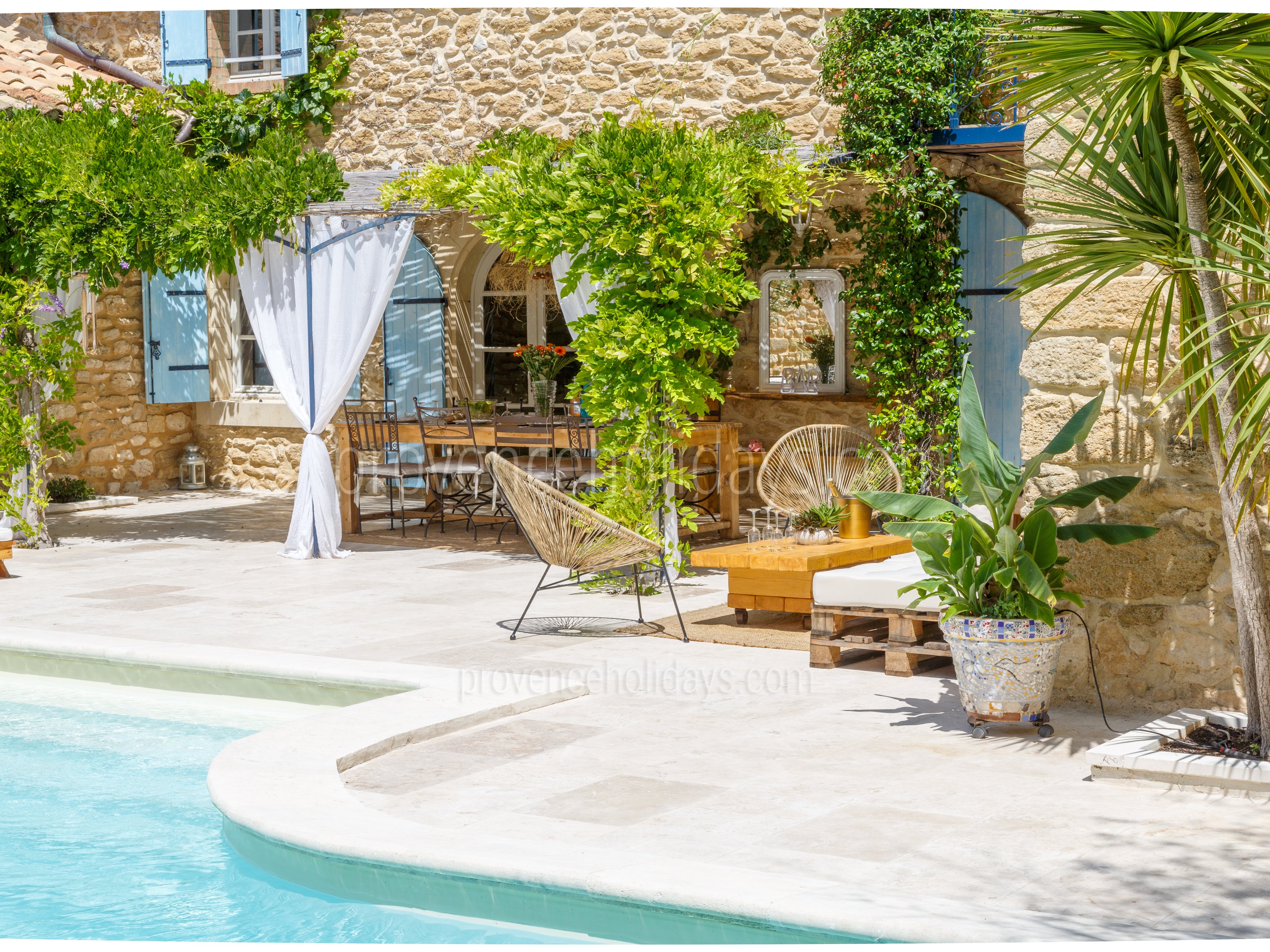 5 - Le Mas Chopin: Villa: Pool