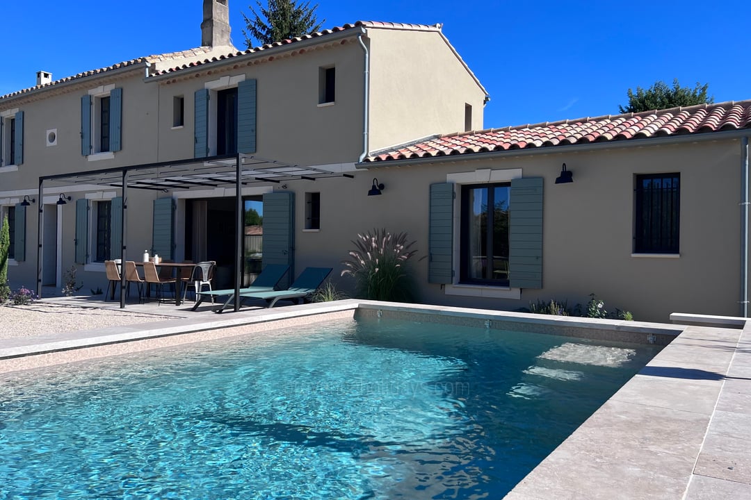 5 - Mazet de Fontvieille: Villa: Pool