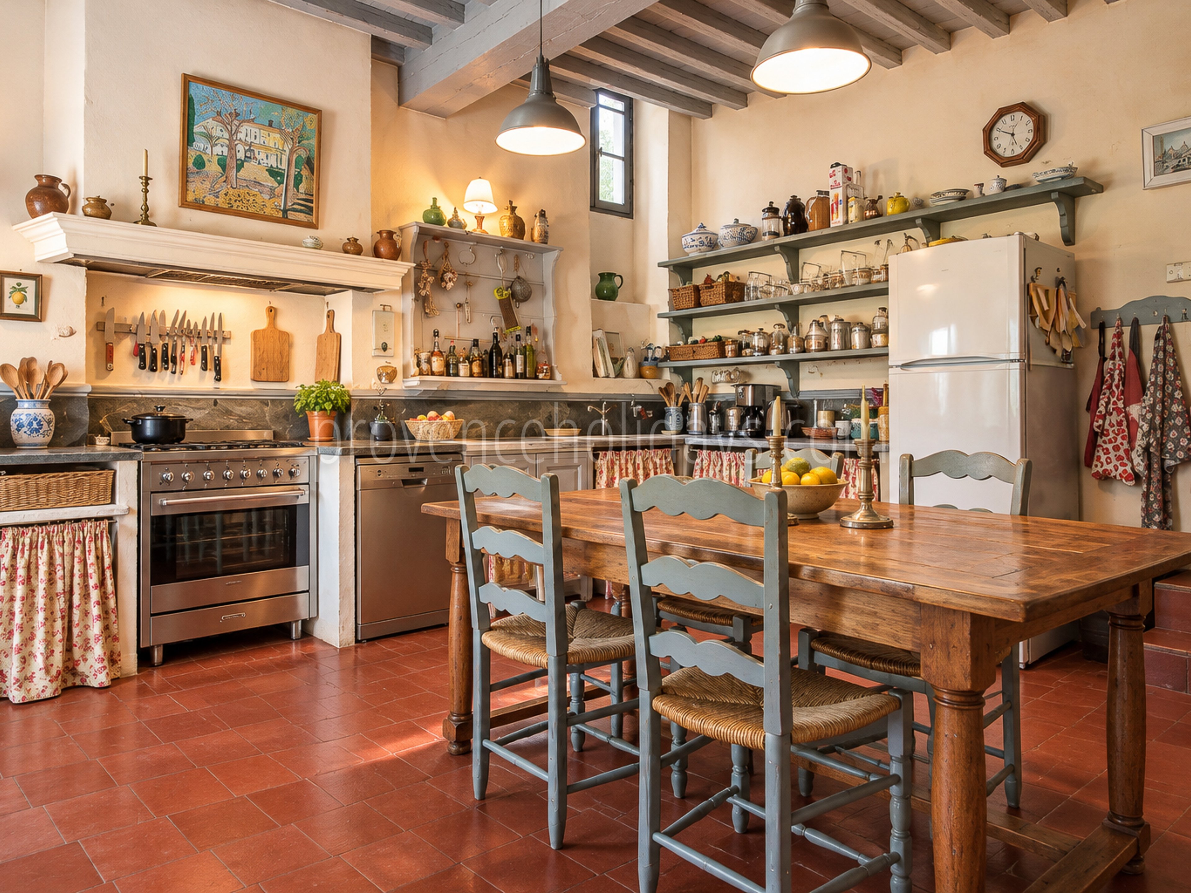 22 - Woning met een prachtig uitzicht in Aubignan: Villa: Interior