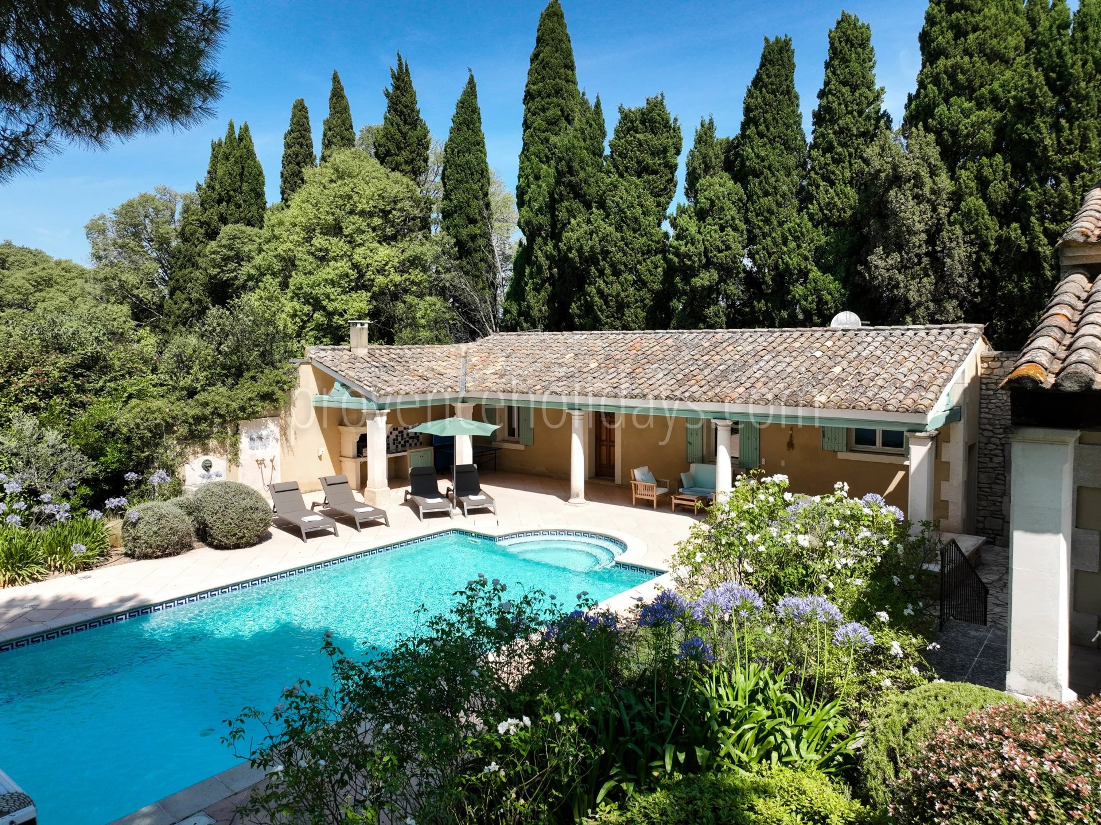 2 - Mas des Cyprès: Villa: Pool