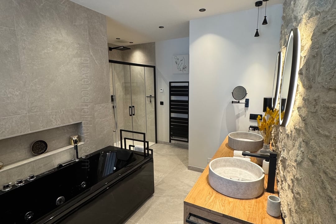 48 - Mas de l\'Oiseau: Villa: Bathroom
