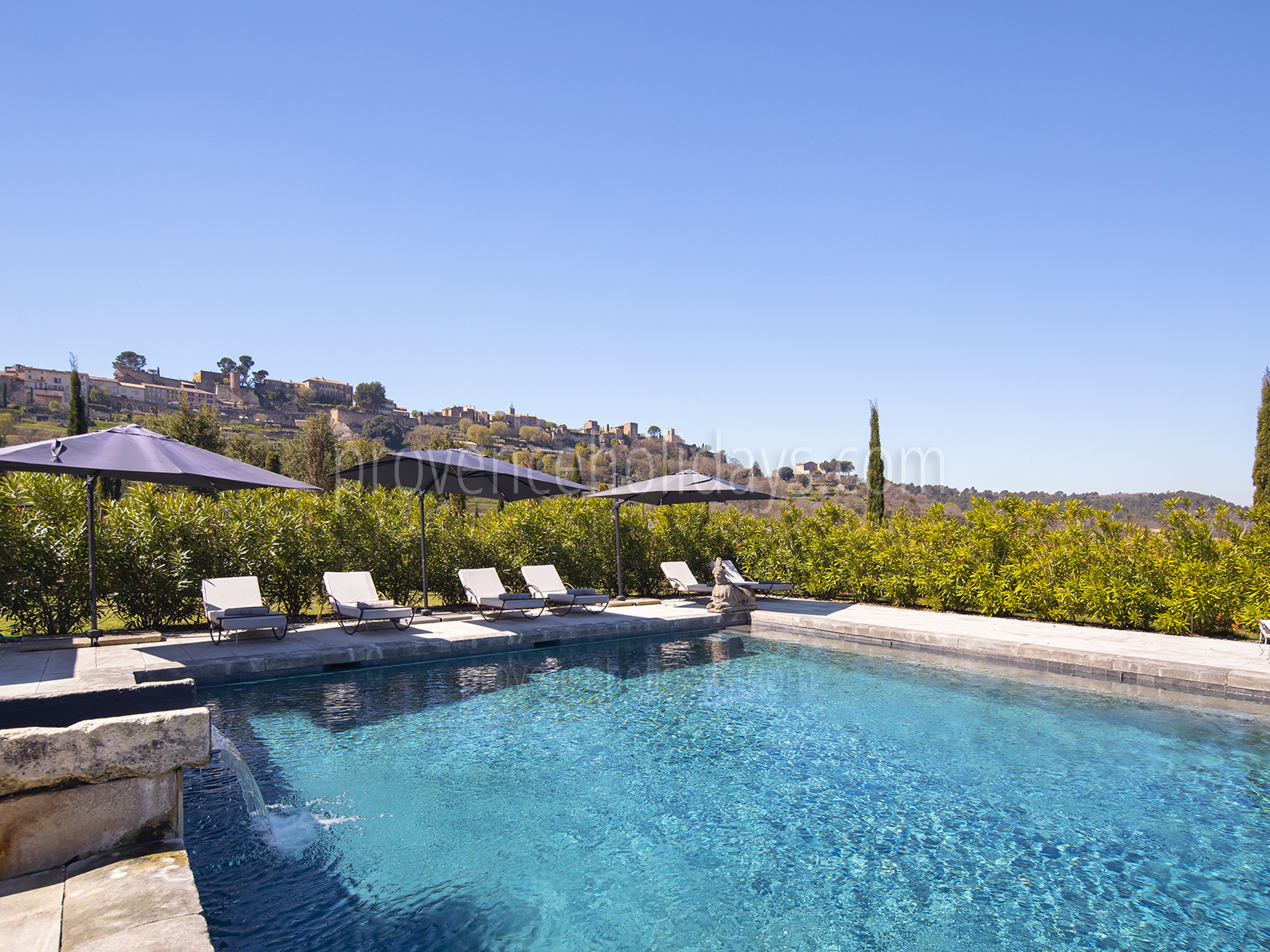 2 - Le Mas des Cyprès: Villa: Pool