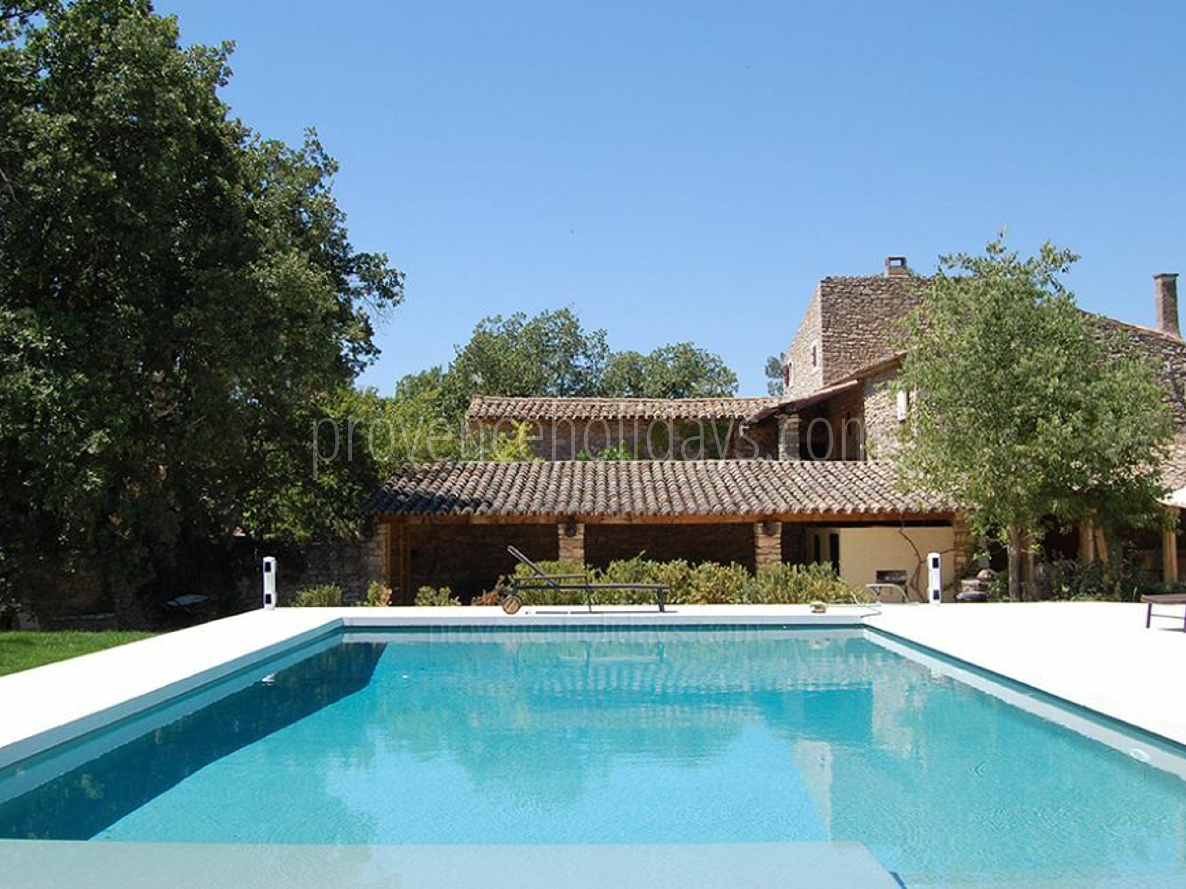 1 - Le Mas aux Gargouilles: Villa: Pool
