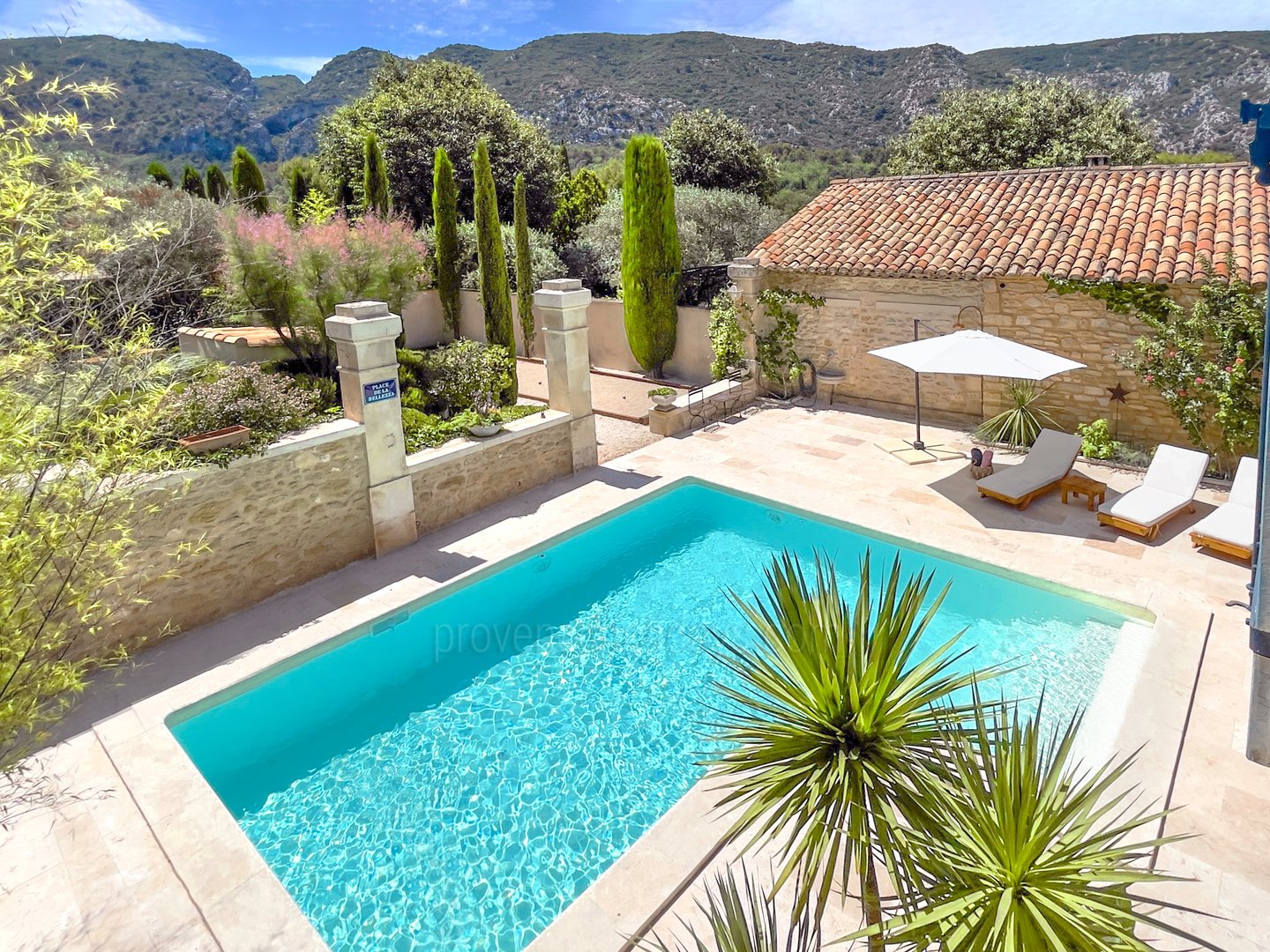 9 - Le Mas Chopin: Villa: Pool