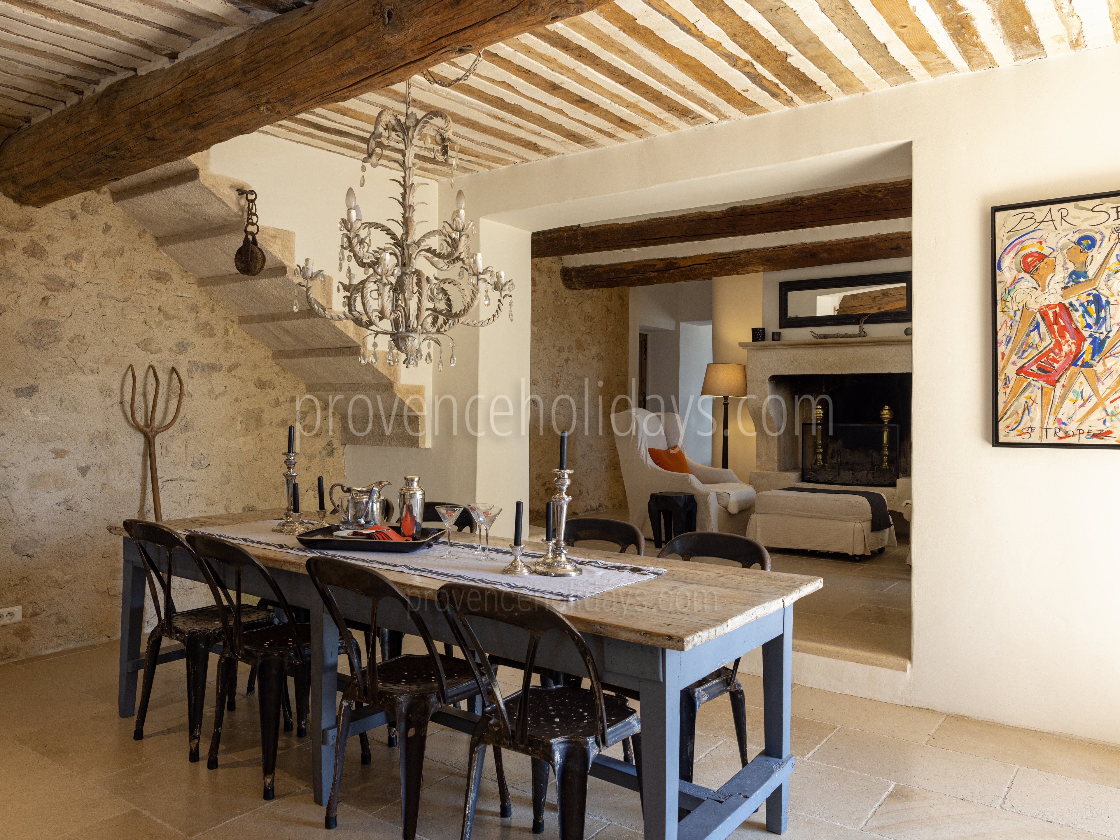 33 - Le Mas de Murs: Villa: Interior