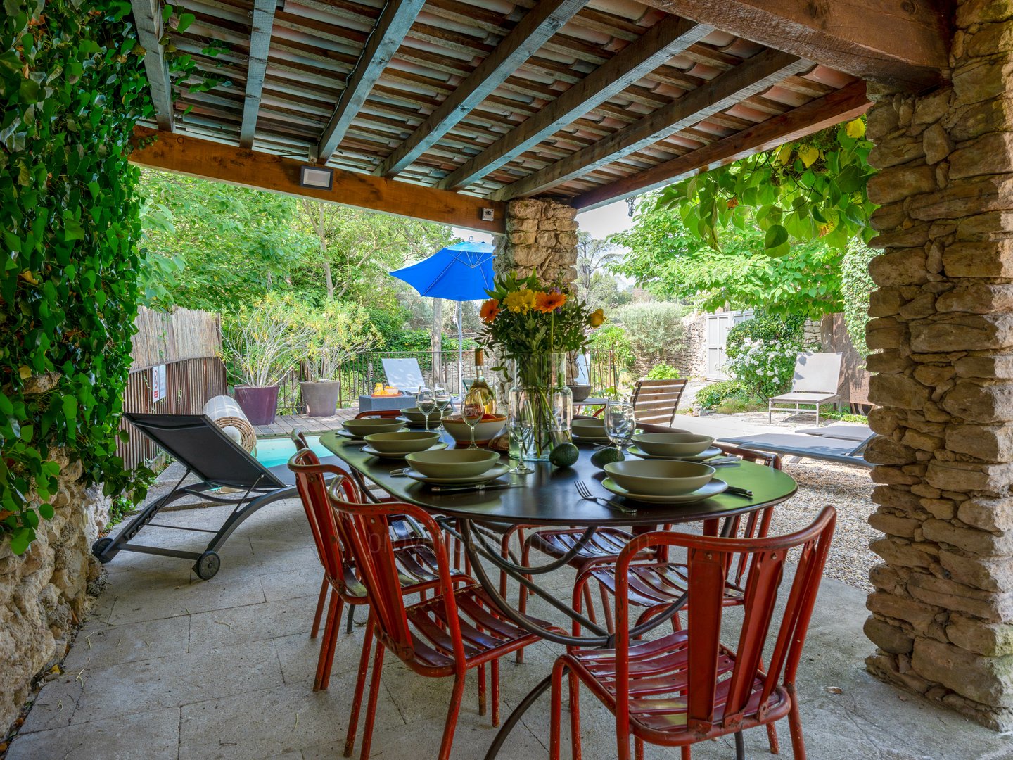 5 - Le Mas de Cabrières: Villa: Exterior