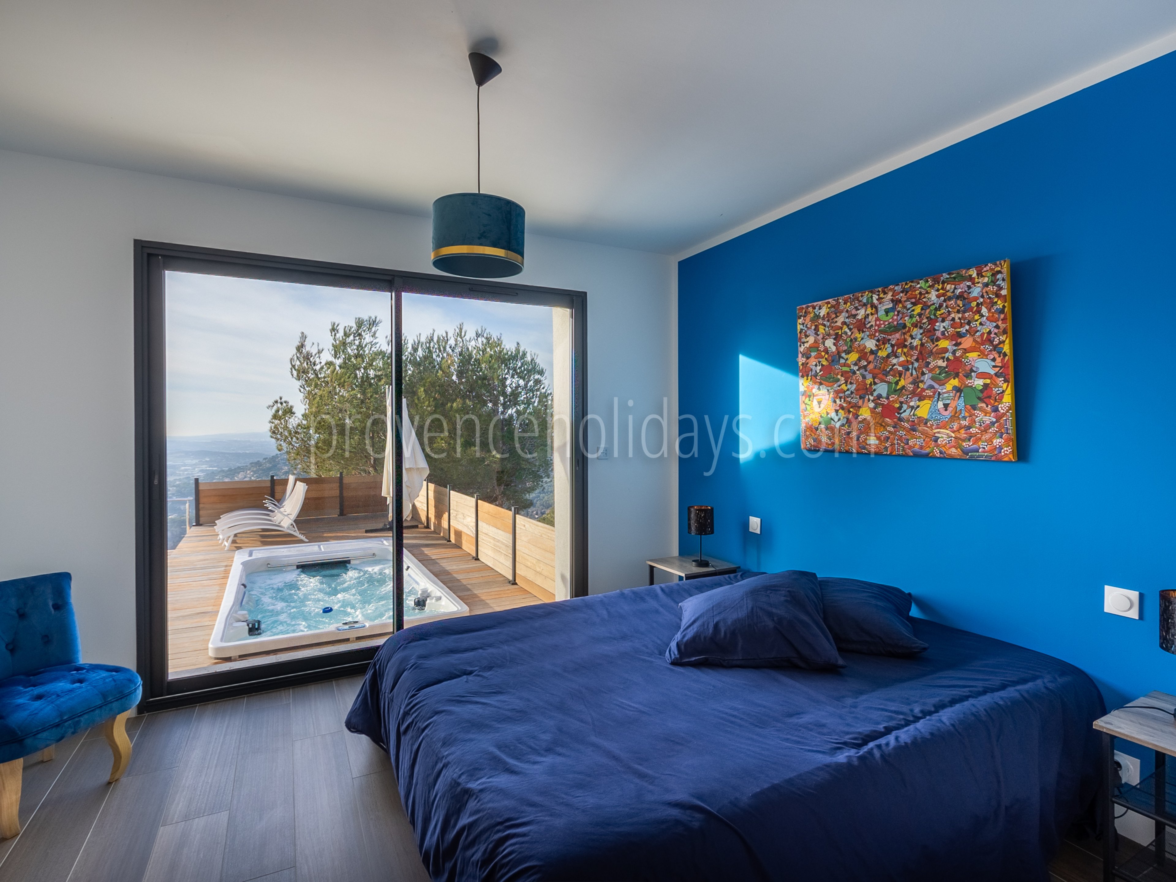 3 - Villa Azur: Villa: Bedroom
