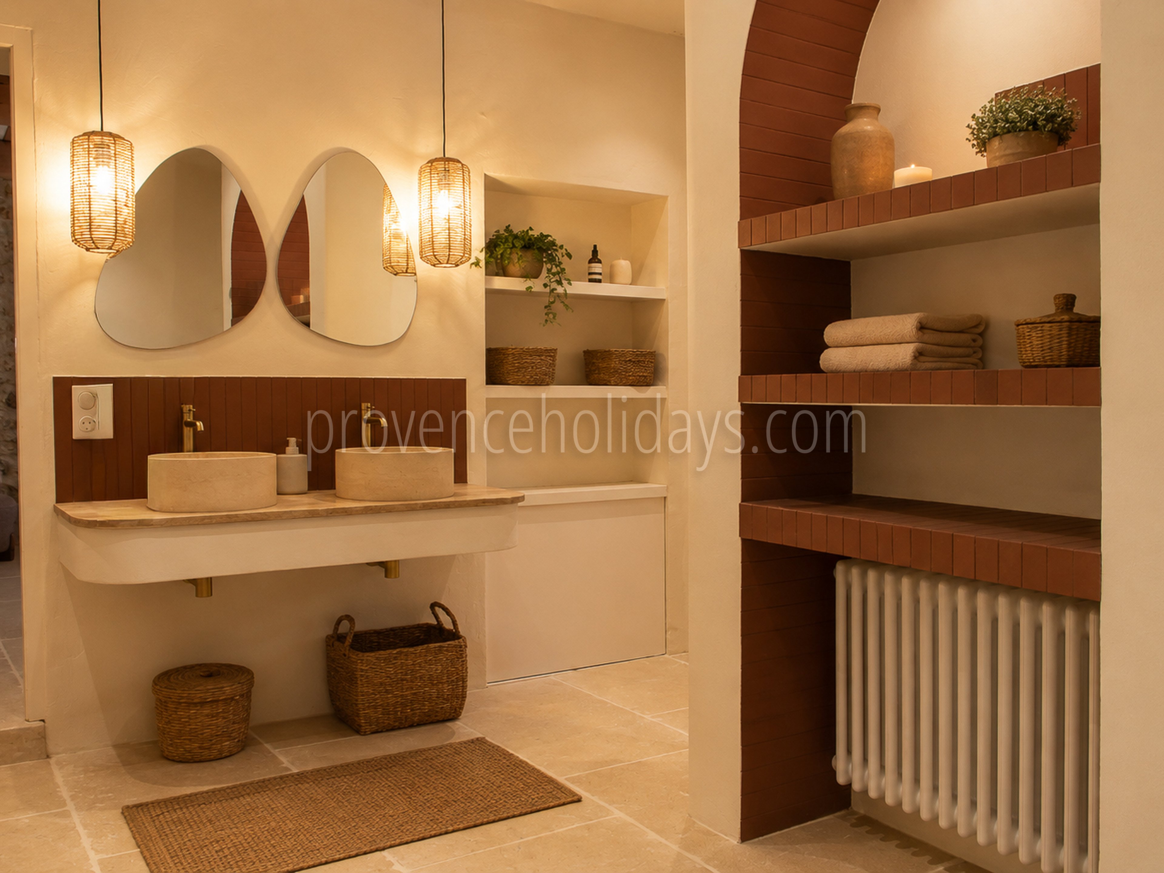 43 - Mas rénové à pied d\'Eygalières: Villa: Bathroom