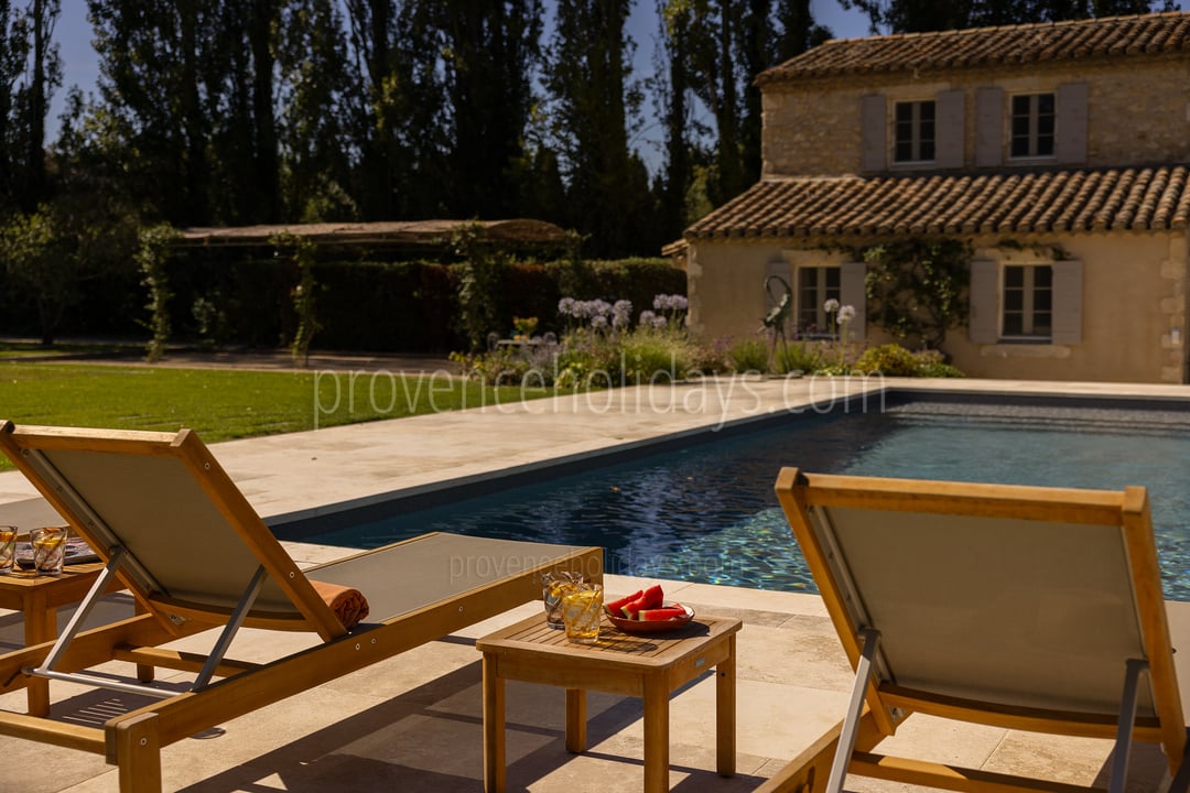 15 - Le Mas des Magnans: Villa: Pool